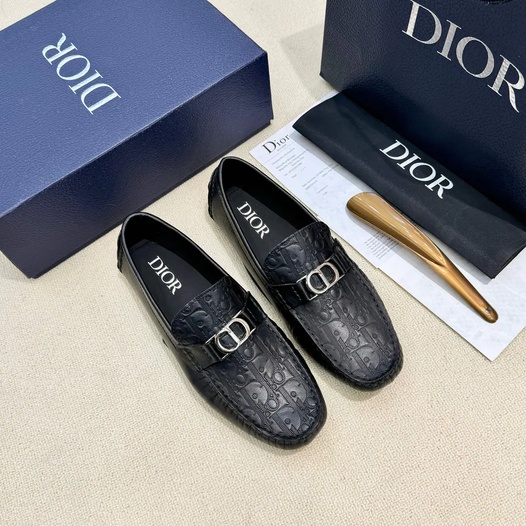 🇨🇳 Dio.DIOR High-quality men driving shoes. Importing cow skin Inner water dyes the cow., Cow-stuck-stairs.！Rubber-proof silicon bean design.！Quality in detail！Positive38-45！46Do it.
