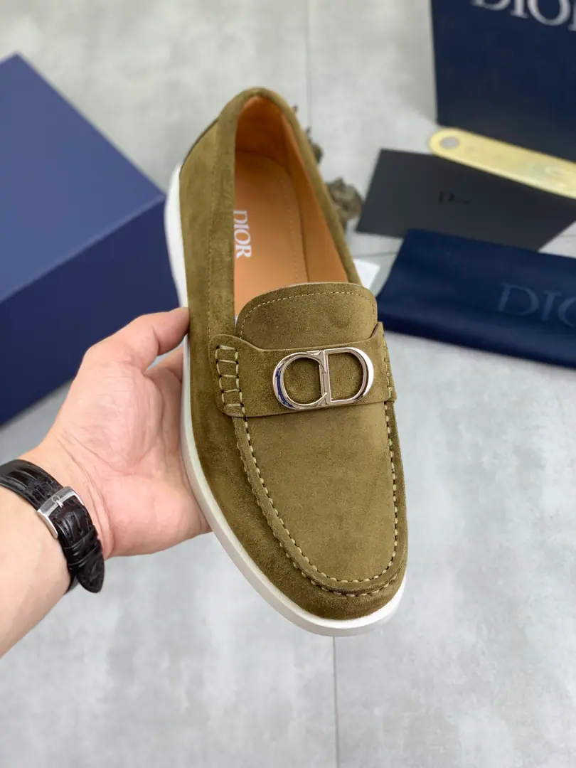 Plant prices Real value Top Version 💎💎💎Dior Dio. Original！Top Italian sub-purchase！Men's business shoes., The original shoe face imports the syrup of the syrup., It's very impressive., Gentle., Into the inside, watered cow skin., Top Italian original rubber base, First-class work., Top quality！Size: 39-44（38 45Do it.）Multi-Currently Optional