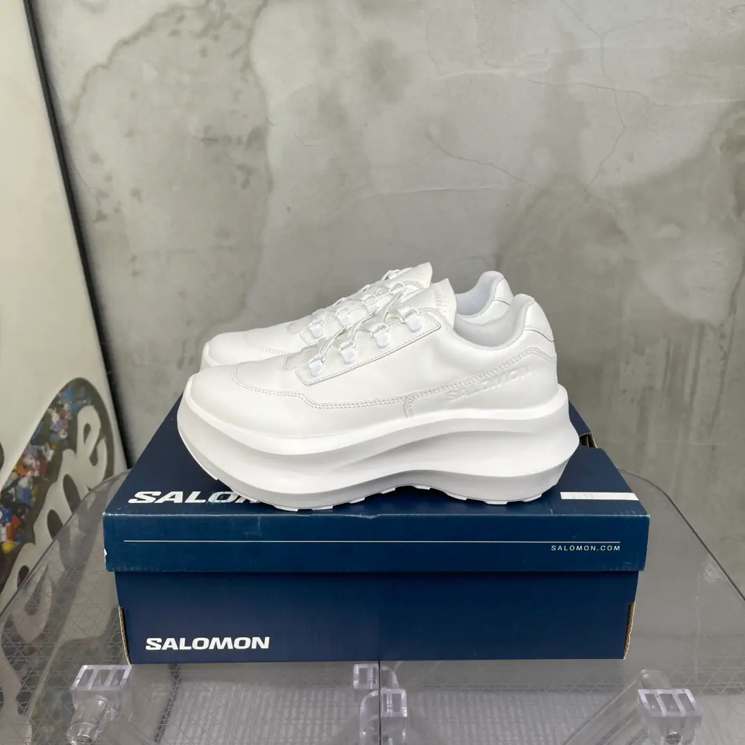 Salomon.×CDGYubashi Kawakawa. Co-named shoes.（Leather.） 34-40（One size larger.） （44and45Later.） Top Version Quality Match Any