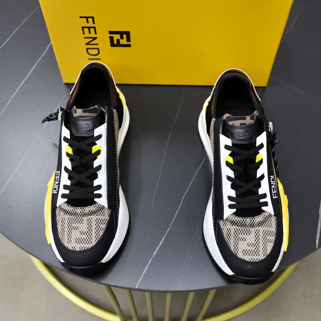 Get out of the factory.🔥Brand: Fendi!（FENDI） Size: 38-44（45, 46Custom） Level: Original MonoQuality High Version Materials: Imported cattle skin➕ It's a good comfort. The original is so light that it's smooth. Type: Travel Fashion and leisure shoes. ♪ The tide's on ♪