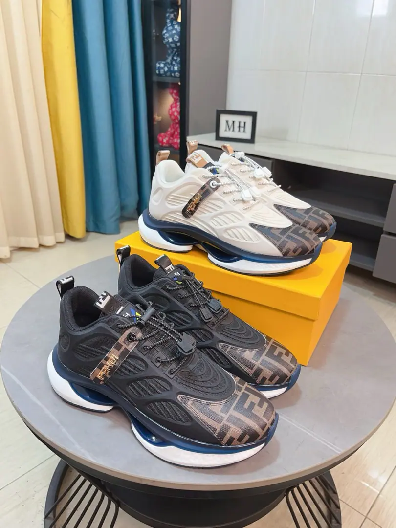 Get out of the factory.🌹🌹【fendi】Fendi's classic comfort man., This complex sneaker is a soft little cow.➕It's really Pioney.➕The original is a very light rubber material. This unique light style is suitable for the casual and delicate sense of the season., The upper foot is comfortable. Autumn and winter leisure travels.！38/44