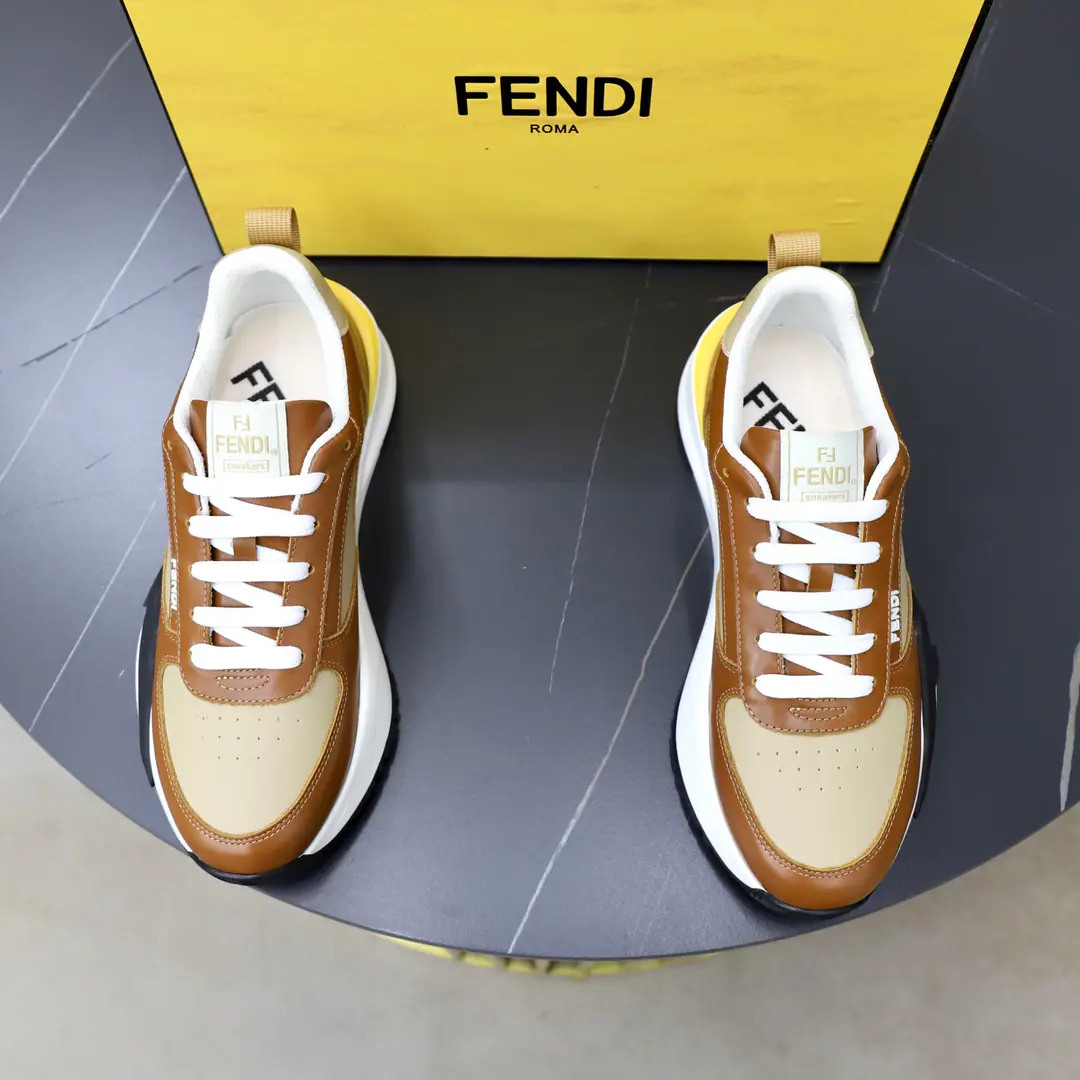 Get out of the factory. 🔥Brand: Fendi!（FENDI） Size: 38-44（45Custom） Level: Original MonoQuality High Version Materials: Imported cattle skin➕ It's a good comfort. The original is so light that it's smooth. Type: Travel Fashion and leisure shoes. ♪ The tide's on ♪