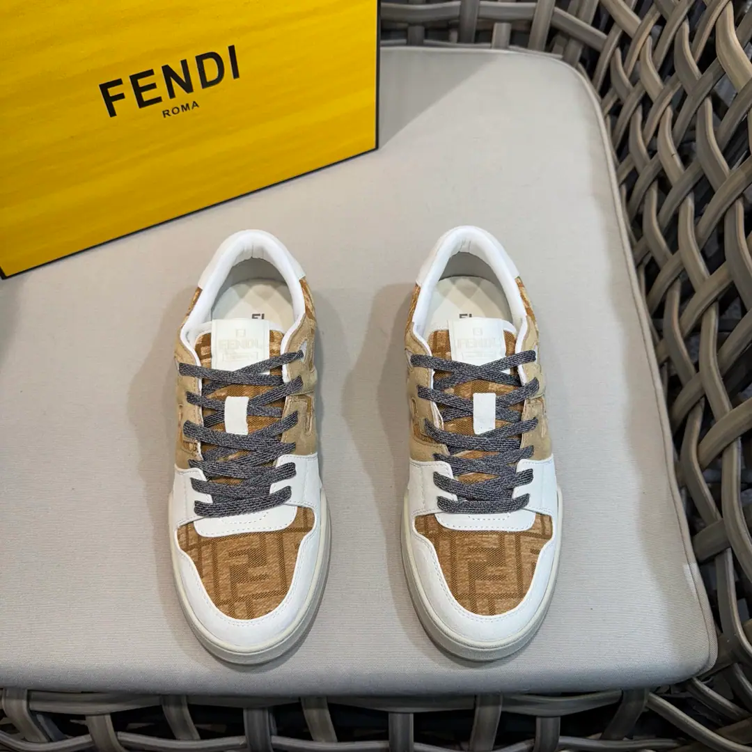 FEND* MATCHCouples' low-ass sneakers.｜Shoe belts, retrolabels.｜Sides are.FFScene Sew｜Shoes under the sole.Fend*Words｜Importing cattle and skins｜TPUEnvironmental protection against slides and slides Size: Women35-39（40Do it.） Men39-44（38.45Do it.）