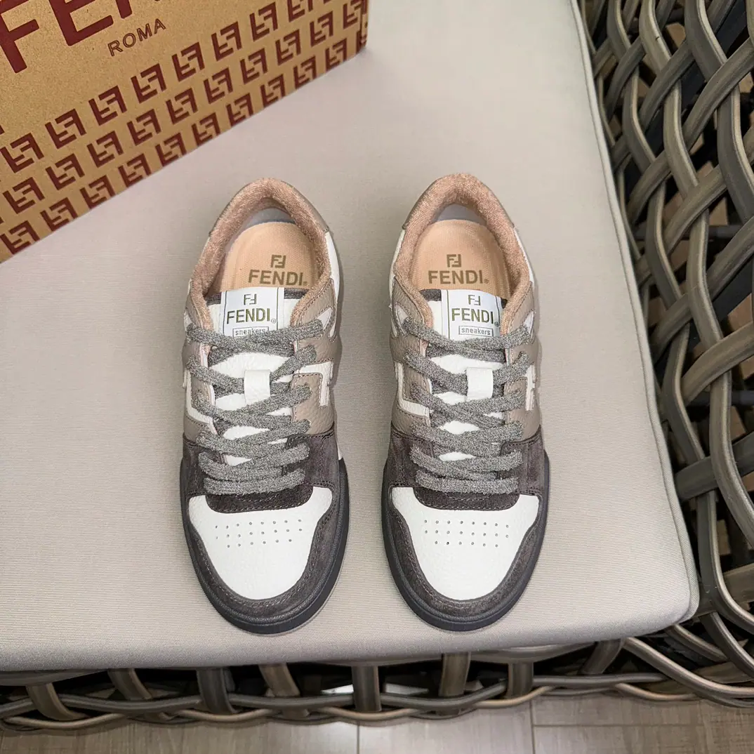 FEND* MATCHCouples' low-ass sneakers.｜Shoe belts, retrolabels.｜Sides are.FFScene Sew｜Shoes under the sole.Fend*Words｜Importing cattle and skins｜TPUEnvironmental protection against slides and slides Size: Women35-39（40Do it.） Men39-44（38.45Do it.）
