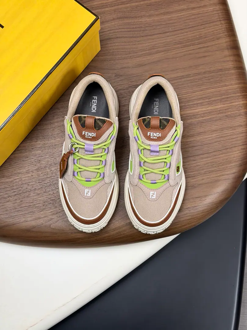 【 FENDI】Fendi! High-end quality Original List🔍🔍🔍Leisure sports shoes Shoe.: 🔝Napa Skin., Skin of a stale calf., Shoe tongue..Back up.. - It's a plastic brand.logoPlastic module Uchi.: Brand canvas. Otsumi!: It's so light.TPRBubbles·Rubber. Form Super-high-quality control.·- I'm doing a little work.: Highlight(High-end·- How expensive.·Slot) Size: 39-44（38, 45, Make a reservation.)