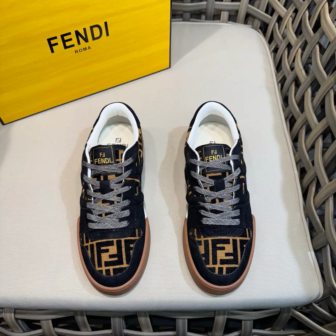 FEND* MATCHCouples' low-ass sneakers.｜Shoe belts, retrolabels.｜Sides are.FFScene Sew｜Shoes under the sole.Fend*Words｜Importing cattle and skins｜TPUEnvironmental protection against slides and slides Size: Women35-39（40Do it.） Men39-44（38.45Do it.）