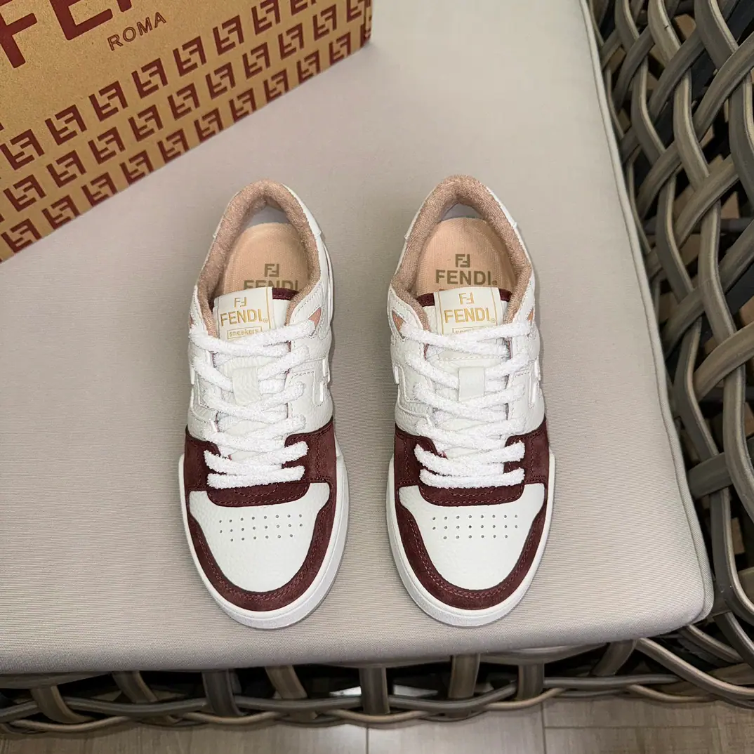FEND* MATCHCouples' low-ass sneakers.｜Shoe belts, retrolabels.｜Sides are.FFScene Sew｜Shoes under the sole.Fend*Words｜Importing cattle and skins｜TPUEnvironmental protection against slides and slides Size: Women35-39（40Do it.） Men39-44（38.45Do it.）