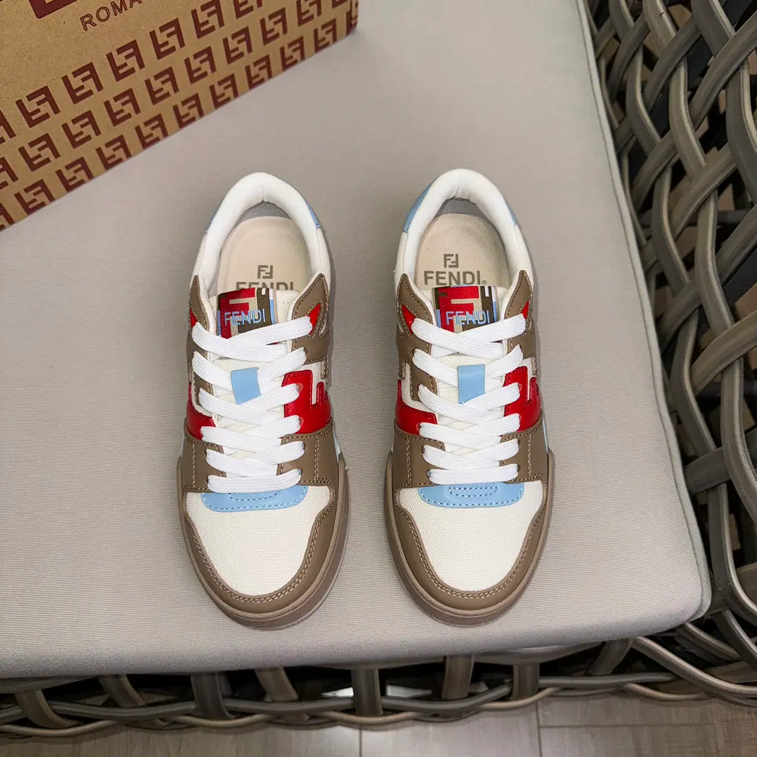 FEND* MATCHCouples' low-ass sneakers.｜Shoe belts, retrolabels.｜Sides are.FFScene Sew｜Shoes under the sole.Fend*Words｜Importing cattle and skins｜TPUEnvironmental protection against slides and slides Size: Women35-39（40Do it.） Men39-44（38.45Do it.）