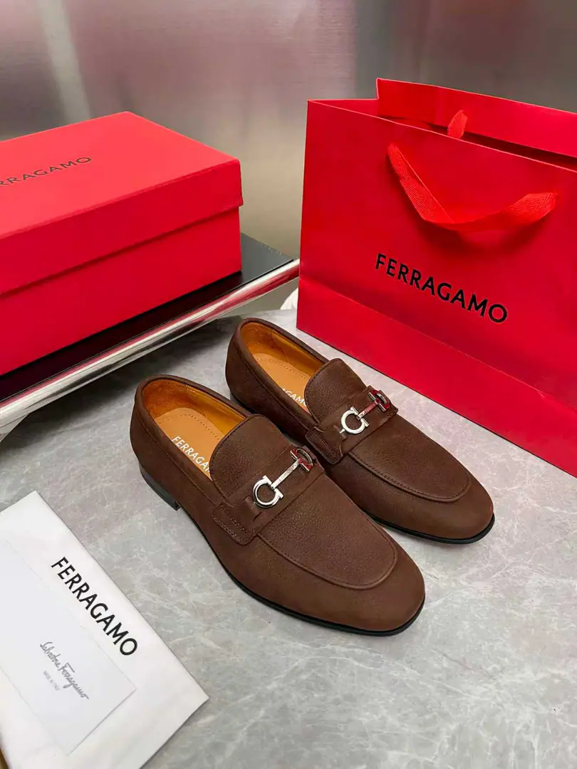 Get out of the factory.【 Ferragamo】Philagram Man's Business Leisure Shoes Top First Quality⚠️ Uchi.: In the comfort of the cow's skin. Otsumi!: That's a big one. Super-high-quality control.·- I'm doing a little work.: Highlight(High-end·- How expensive.·Slot) Size: 39-44.（38.45.46Custom without re-offer