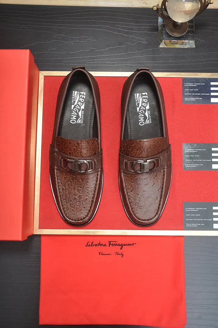 Get out of the factory. 【Ferragamo/Ferragre.】（In the high-end cattle.) New paragraph🍀 Ferragamo*——Top Version Fellagle's classic leather shoes.！Use imported original cow skins, Inside, inside, inside the comfort of the cow.！Original-end-of-the-shell rubber floor！High quality.！Codes38-44！