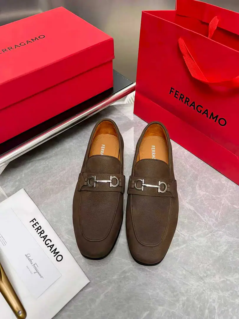 Get out of the factory.【 Ferragamo】Philagram Man's Business Leisure Shoes Top First Quality⚠️ Uchi.: In the comfort of the cow's skin. Otsumi!: That's a big one. Super-high-quality control.·- I'm doing a little work.: Highlight(High-end·- How expensive.·Slot) Size: 39-44.（38.45.46Custom without re-offer