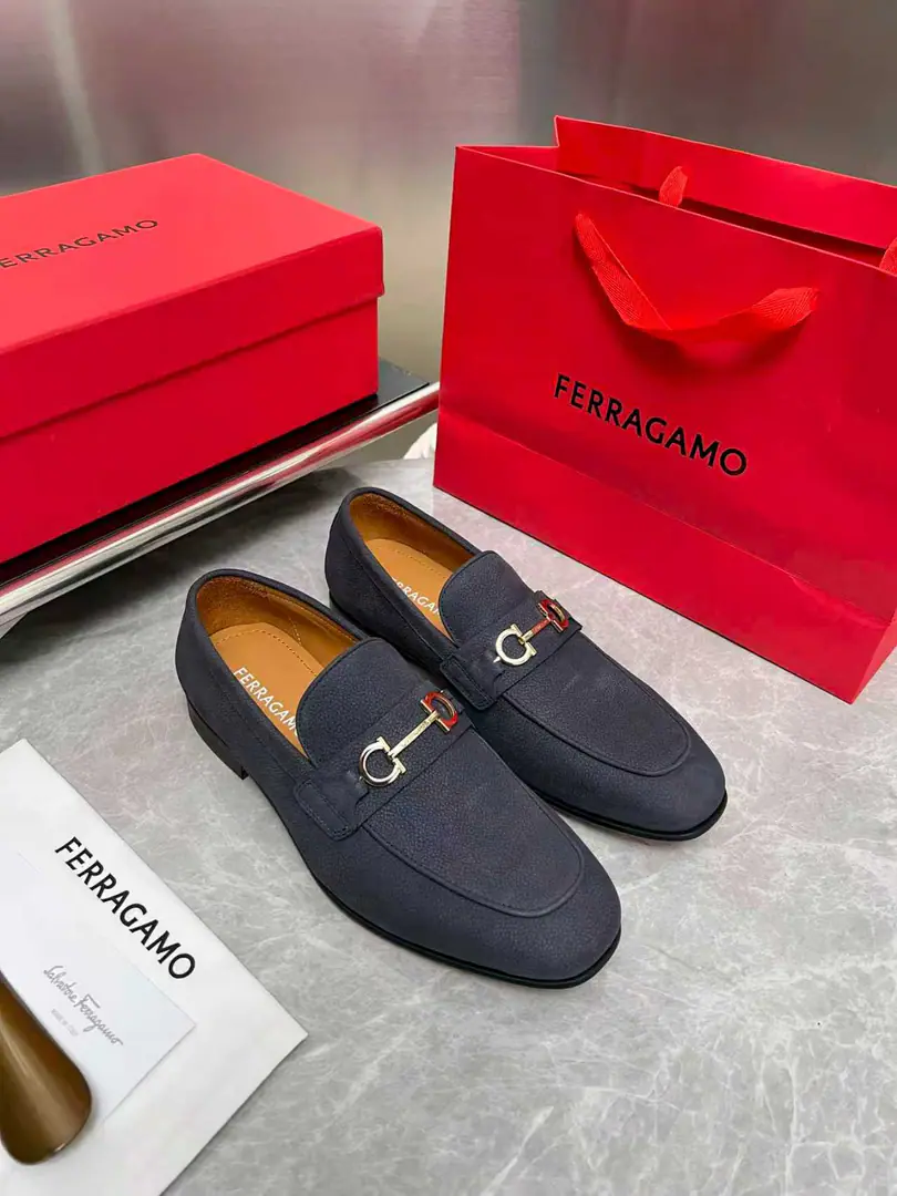 Get out of the factory.【 Ferragamo】Philagram Man's Business Leisure Shoes Top First Quality⚠️ Uchi.: In the comfort of the cow's skin. Otsumi!: That's a big one. Super-high-quality control.·- I'm doing a little work.: Highlight(High-end·- How expensive.·Slot) Size: 39-44.（38.45.46Custom without re-offer