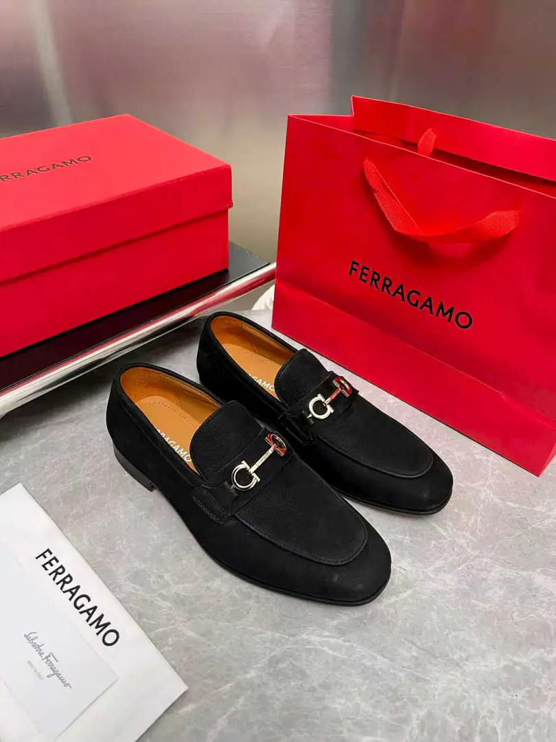 Get out of the factory.【 Ferragamo】Philagram Man's Business Leisure Shoes Top First Quality⚠️ Uchi.: In the comfort of the cow's skin. Otsumi!: That's a big one. Super-high-quality control.·- I'm doing a little work.: Highlight(High-end·- How expensive.·Slot) Size: 39-44.（38.45.46Custom without re-offer
