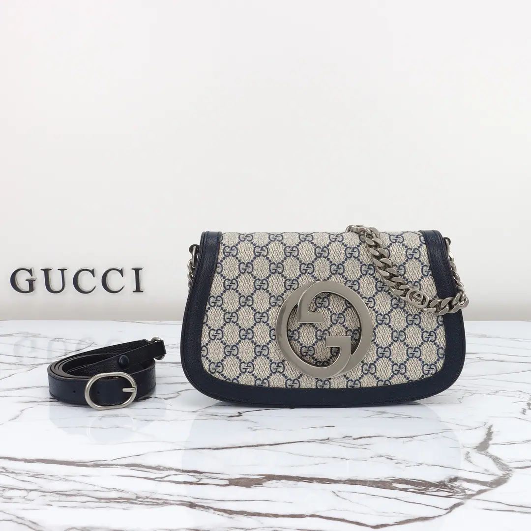 🌟🌟GUCCICounter Quality, Original factory skin, Paragraph699268Blue glue blue skin.🎈🎈🎈Dimensions: Kuan28xHigh16xSide Wide4cm. 🎉🎉🎉Out-of-pocket shipment！