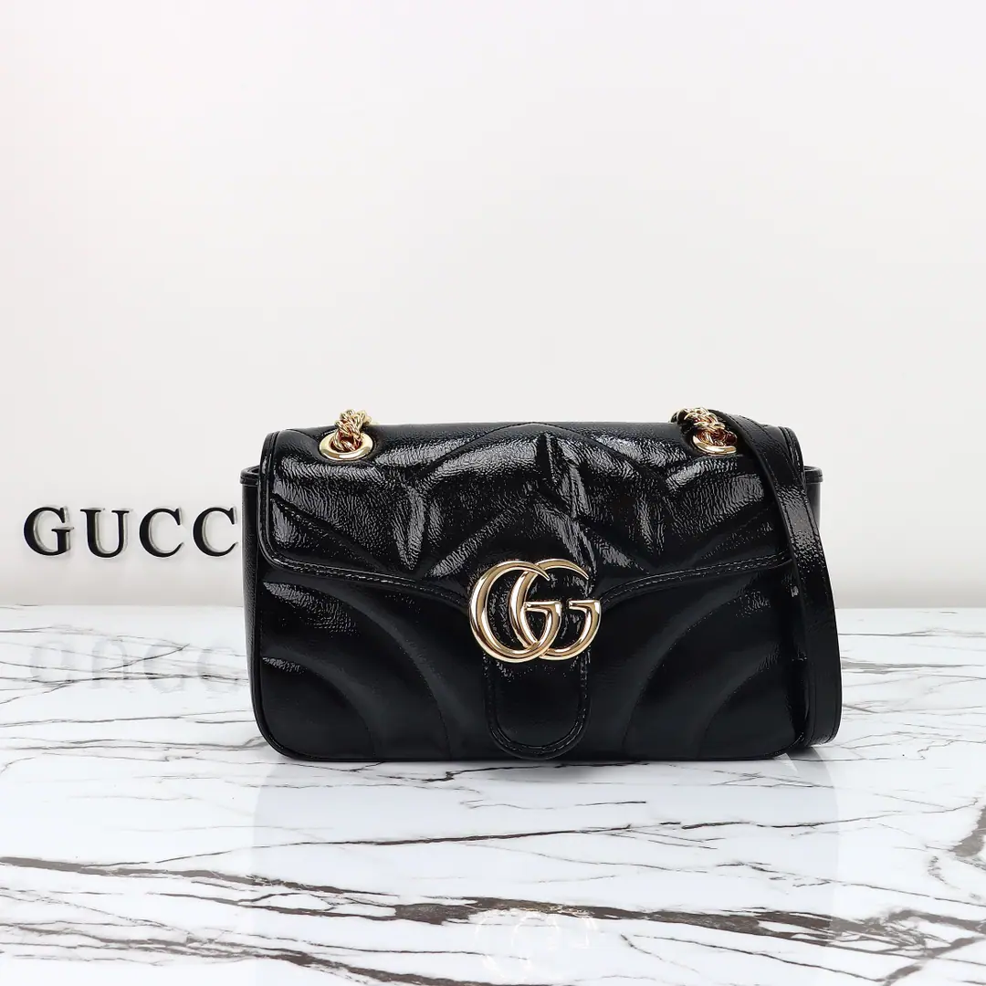 🌟🌟GUCCICounter Quality, Original factory skin, Paragraph443497Queer skin.🎈🎈🎈Dimensions: Kuan26xHigh15xSide Wide7cm. 🎉🎉🎉Out-of-pocket shipment！