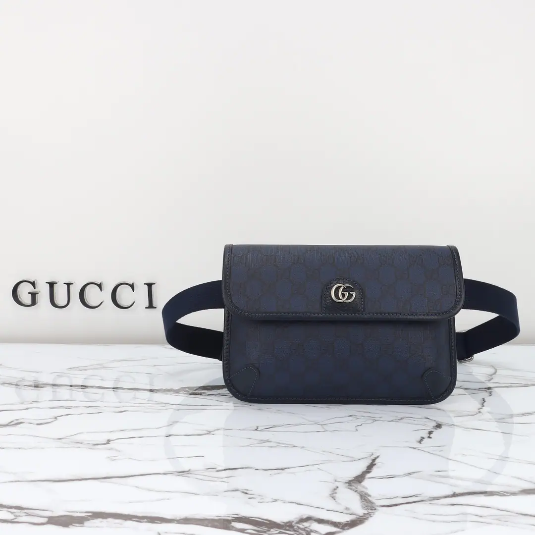 🌟🌟GUCCICounter Quality, Original factory skin, Paragraph752597Deep blue glue.🎈🎈🎈Dimensions: Kuan23.9xHigh17xSide Wide3.6cm. 🎉🎉🎉Out-of-pocket shipment！