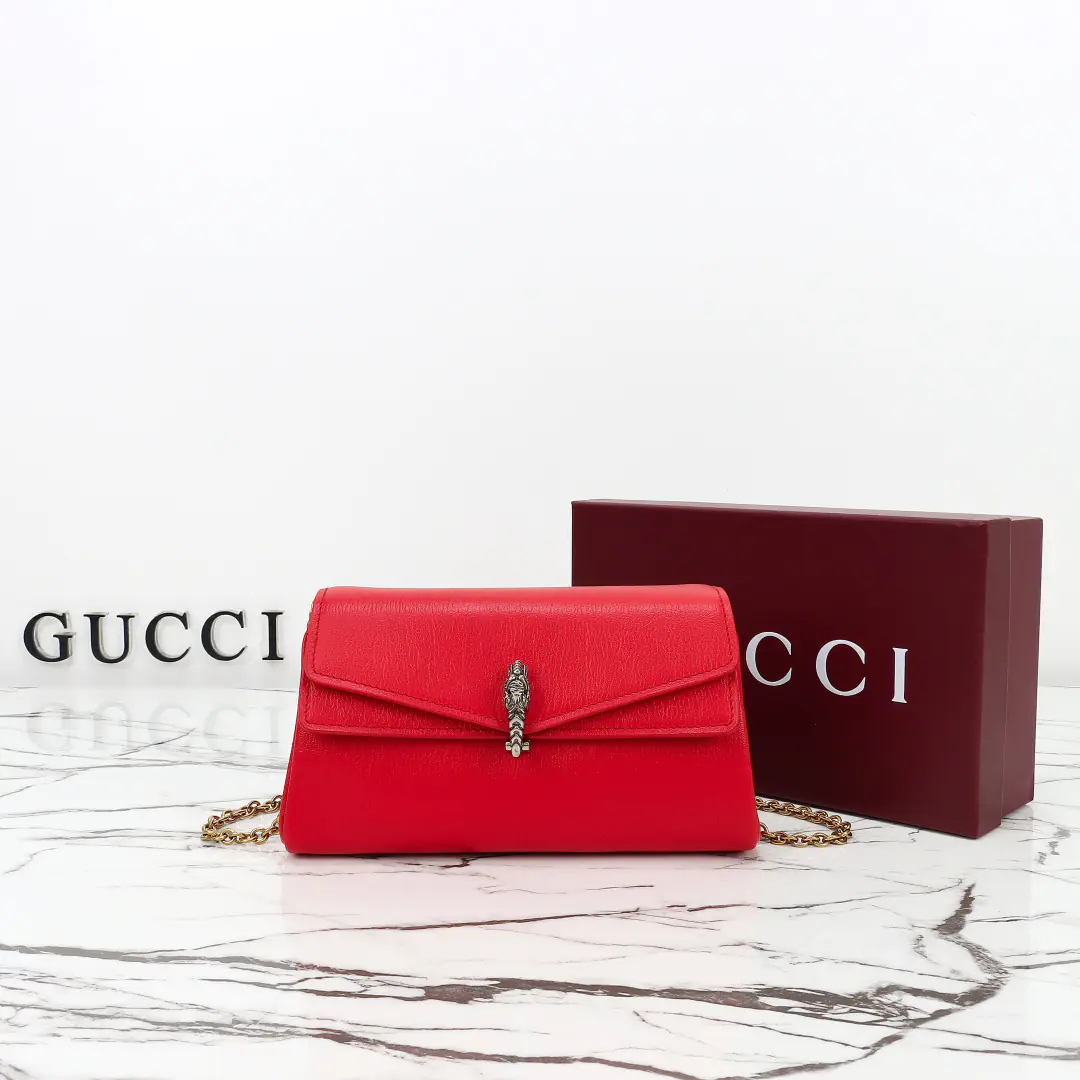 🌟🌟GUCCICounter Quality, Original factory skin, Paragraph876531Red.🎈🎈🎈Dimensions: Kuan21xHigh12xSide Wide6cm. 🎉🎉🎉Out-of-pocket shipment！