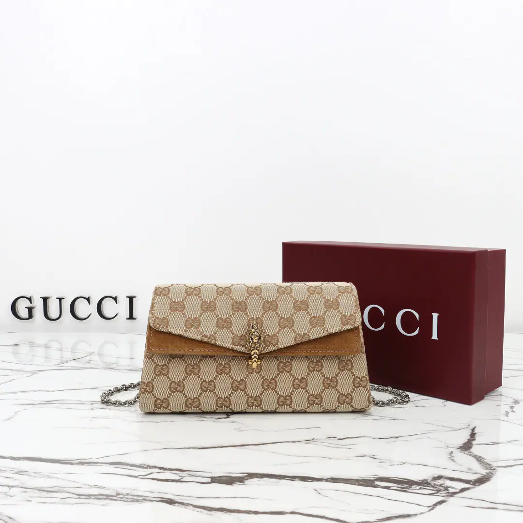 🌟🌟GUCCICounter Quality, Original factory skin, Paragraph876531Almond.🎈🎈🎈Dimensions: Kuan21xHigh12xSide Wide6cm. 🎉🎉🎉Out-of-pocket shipment！