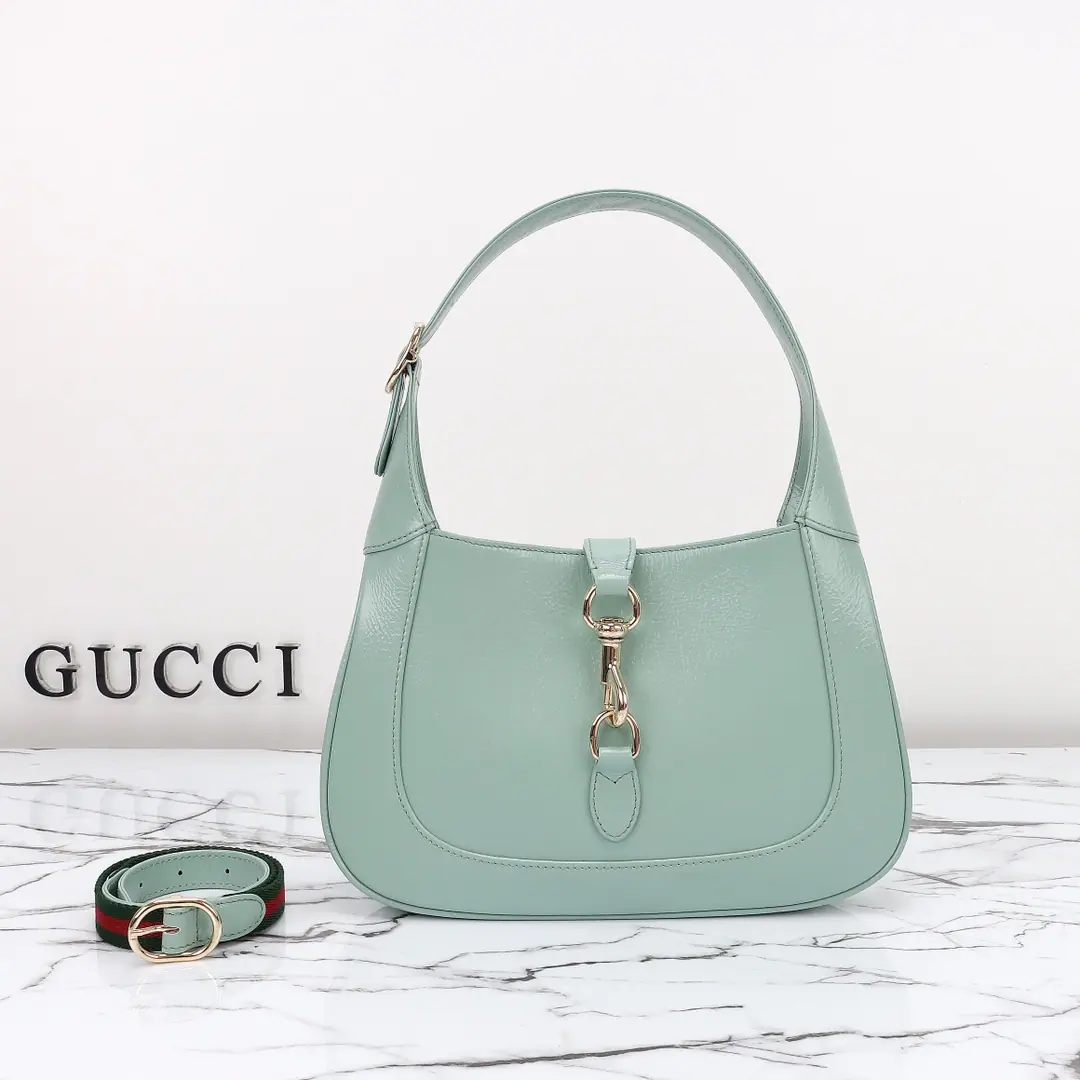 🌟🌟GUCCICounter Quality, Original factory skin, Paragraph782849It's a light green paint.🎈🎈🎈Dimensions: Kuan27.5xHigh19xSide Wide4cm. 🎉🎉🎉Out-of-pocket shipment！