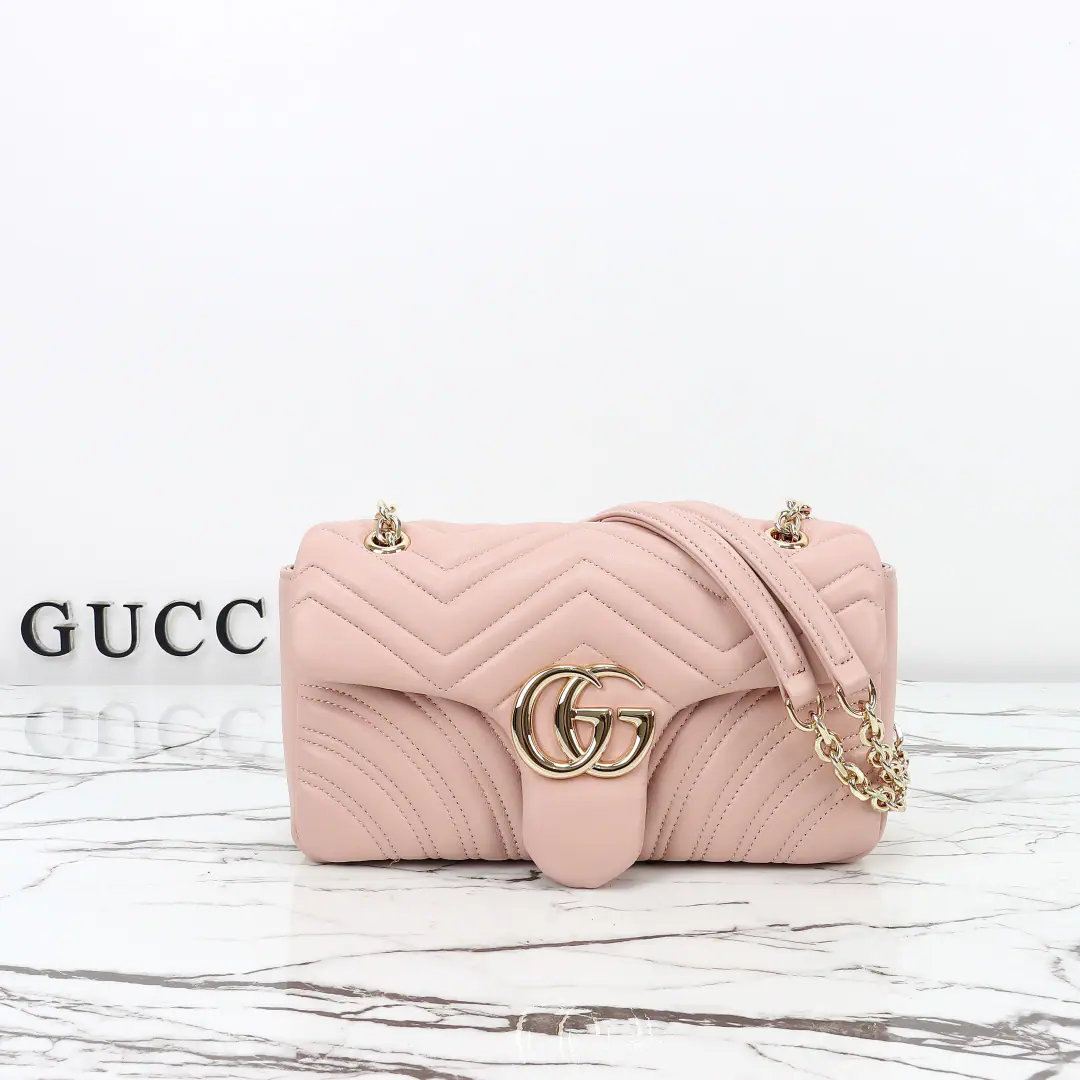 🌟🌟GUCCICounter Quality, Original factory skin, Paragraph837267Almond powder.🎈🎈🎈Dimensions: Kuan26xHigh15xSide Wide7cm. 🎉🎉🎉Out-of-pocket shipment！