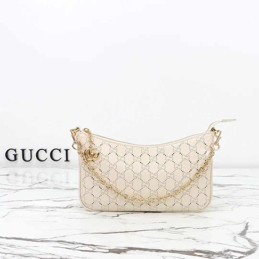 🌟🌟GUCCICounter Quality, Original factory skin, ParagraphA0034BWhite skin piercing.🎈🎈🎈Dimensions: Kuan24.5xHigh15xSide Wide5cm. 🎉🎉🎉Out-of-pocket shipment！