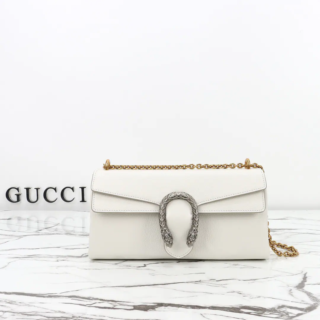 🌟🌟GUCCICounter Quality, Original factory skin, Paragraph874735White skin.🎈🎈🎈Dimensions: Kuan28xHigh14xDeep7cm. 🎉🎉🎉Out-of-pocket shipment！