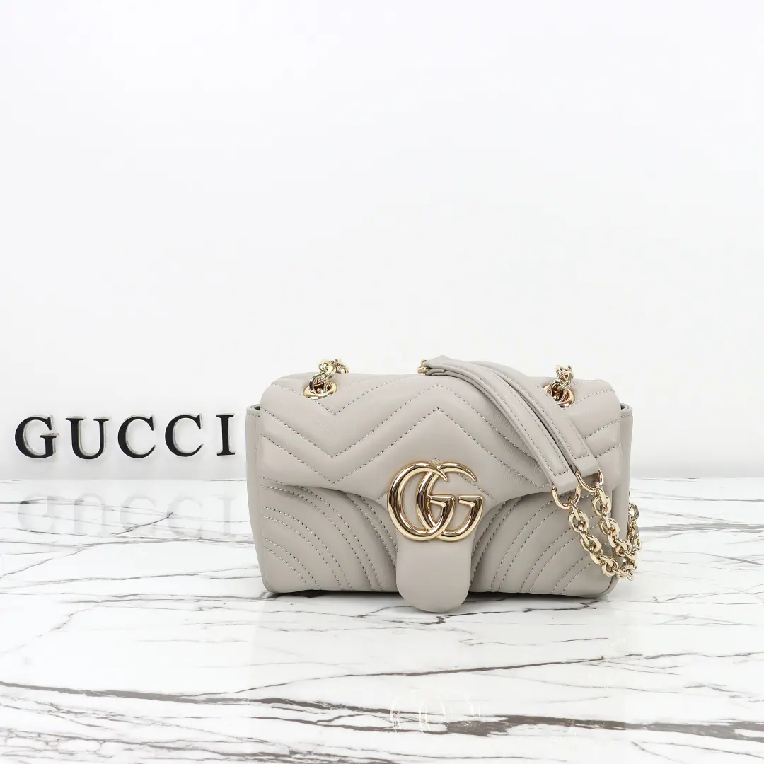 🌟🌟GUCCICounter Quality, Original factory skin, Paragraph837280Ash.🎈🎈🎈Dimensions: Kuan22xHigh12.5xSide Wide6cm. 🎉🎉🎉Out-of-pocket shipment！