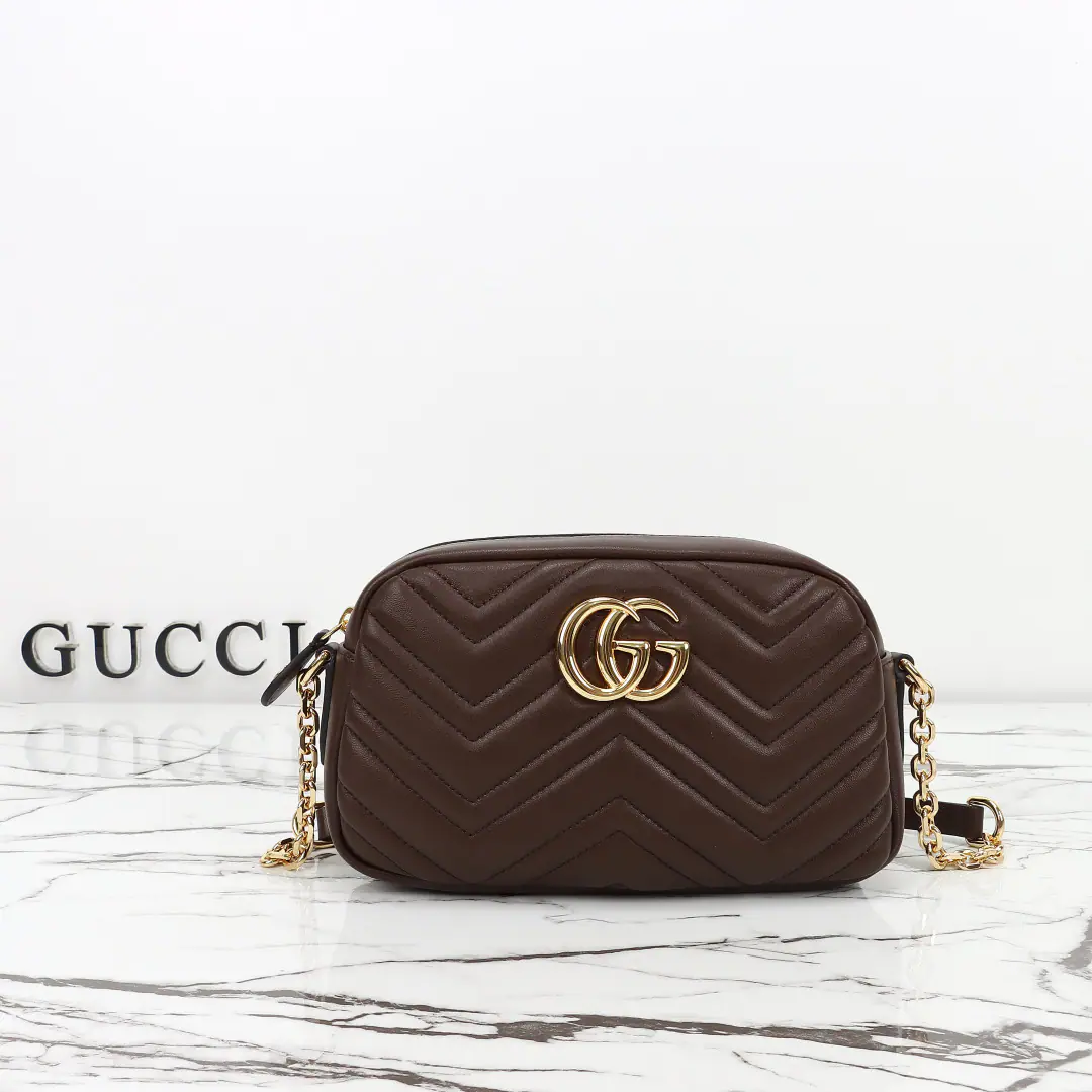 🌟🌟GUCCICounter Quality, Original factory skin, Paragraph855273Dark Grey Brown🎈🎈🎈Dimensions: Kuan24xHigh13xSide Wide7cm. 🎉🎉🎉Out-of-pocket shipment！