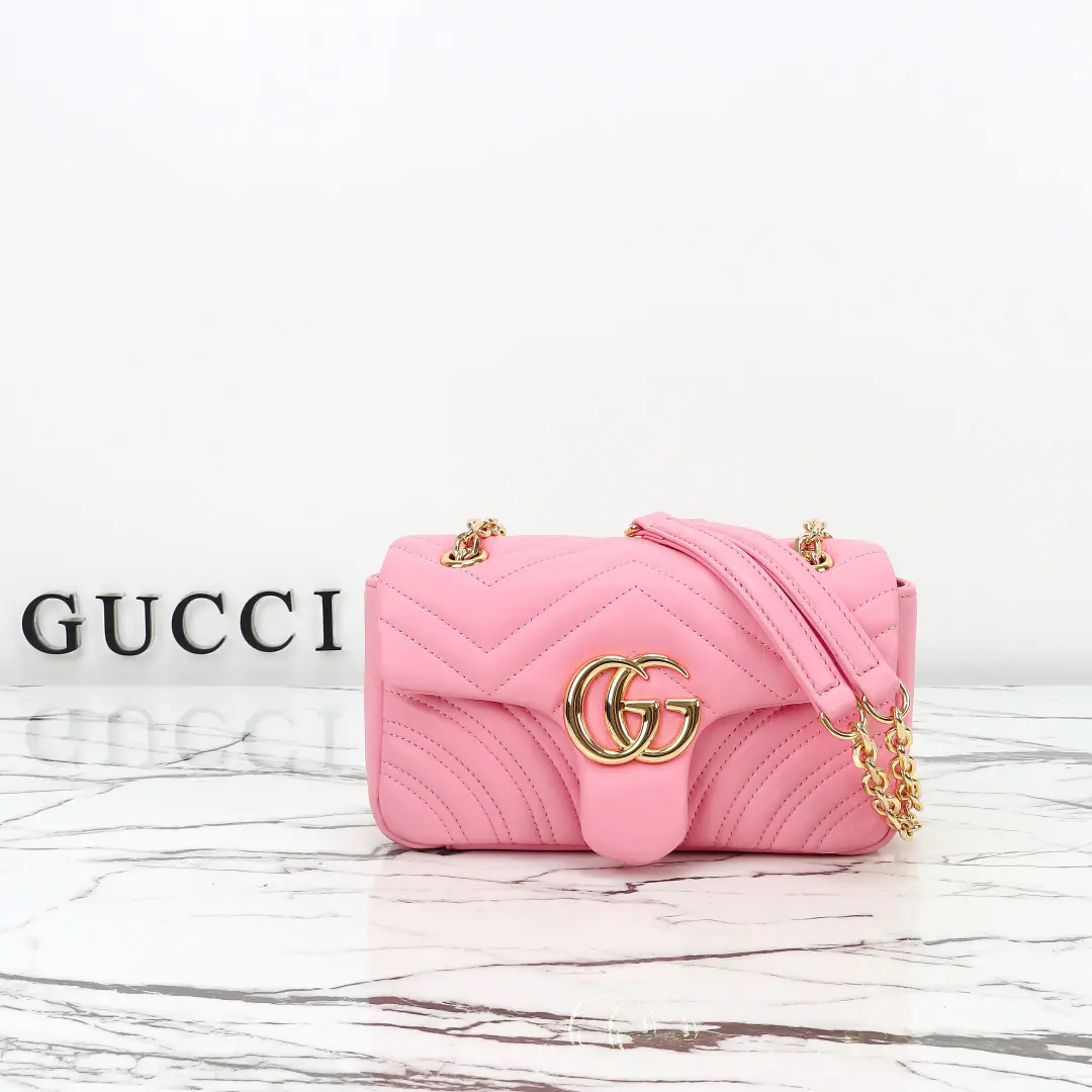 🌟🌟GUCCICounter Quality, Original factory skin, Paragraph837280Cherry pollen.🎈🎈🎈Dimensions: Kuan22xHigh12.5xSide Wide6cm. 🎉🎉🎉Out-of-pocket shipment！