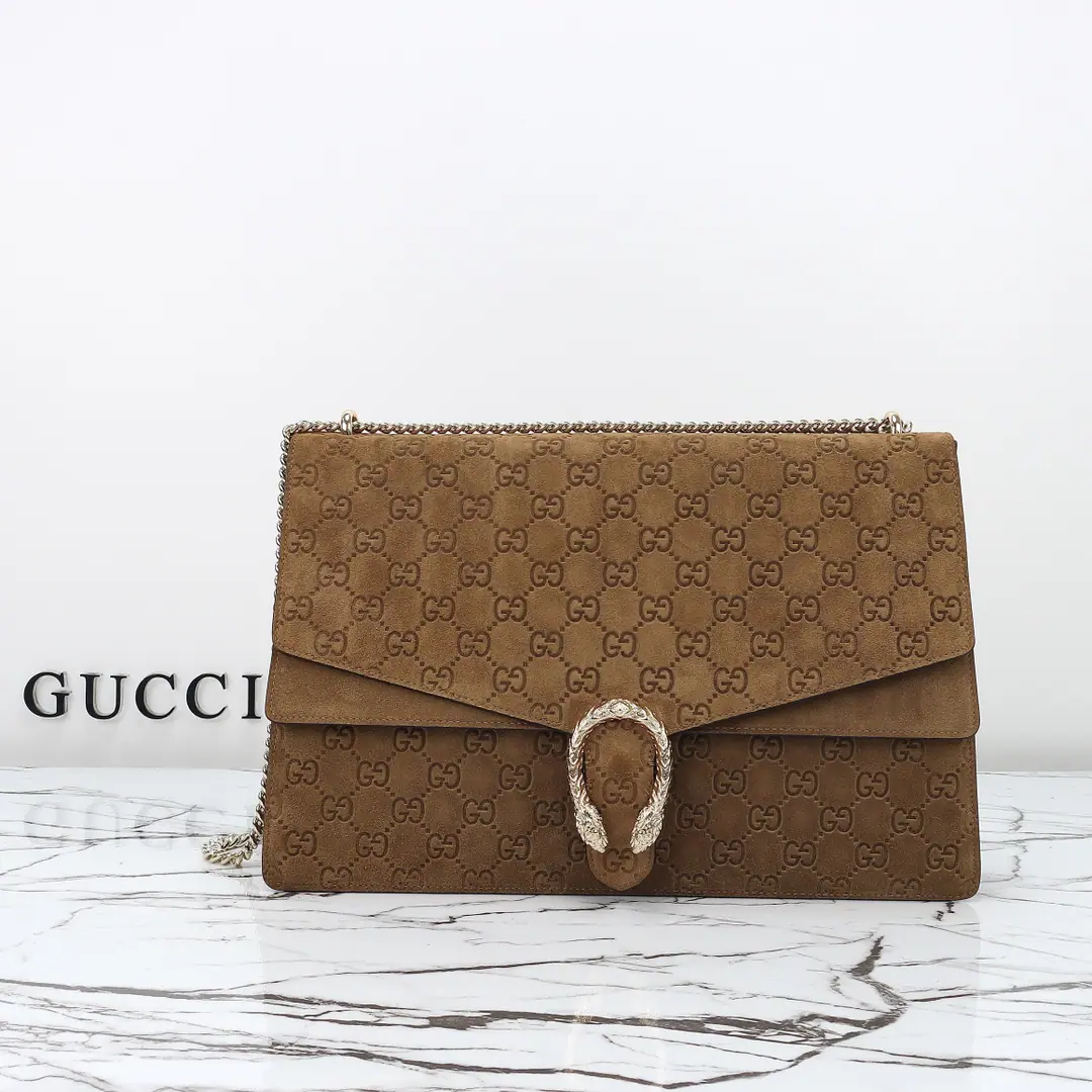 🌟🌟GUCCICounter Quality, Original factory skin, Paragraph795003Brown sand press flowers🎈🎈🎈Dimensions: Kuan42xHigh28xSide Wide12cm. 🎉🎉🎉Out-of-pocket shipment！