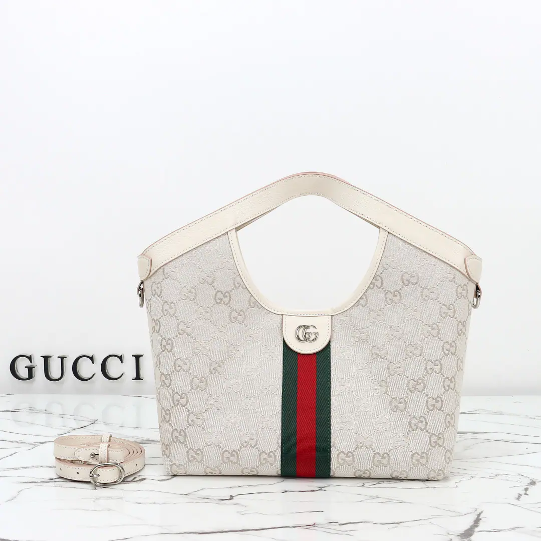 🌟🌟GUCCICounter Quality, Original factory skin, Paragraph860845White cloth.🎈🎈🎈Dimensions: Kuan25xHigh20xSide Wide15cm. 🎉🎉🎉Out-of-pocket shipment！