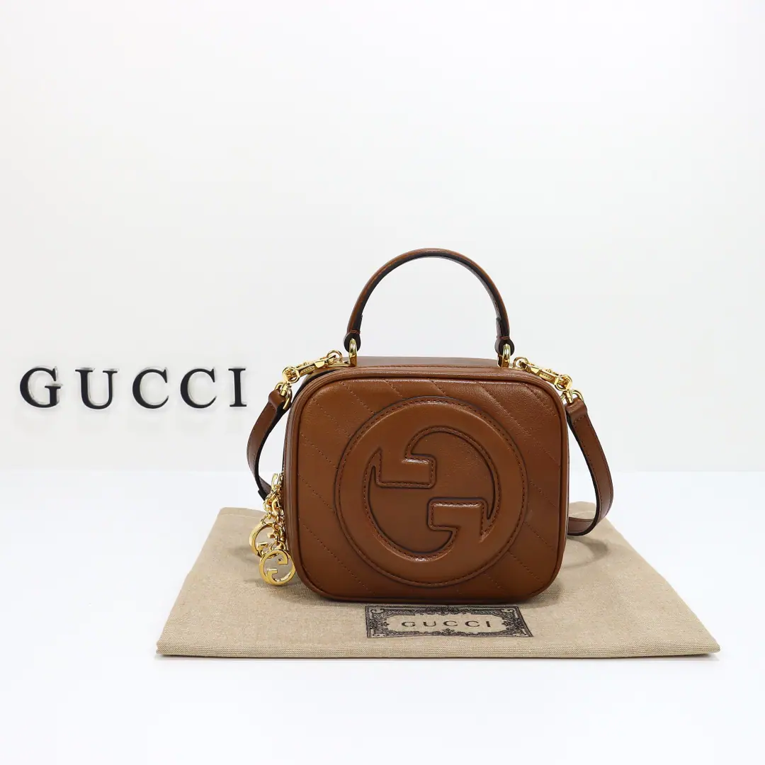 🌟🌟GUCCICounter Quality, Original factory skin, Paragraph744434Brown leather.🎈🎈🎈Dimensions: Kuan17xHigh15xSide Wide9cm. 🎉🎉🎉Out-of-pocket shipment！