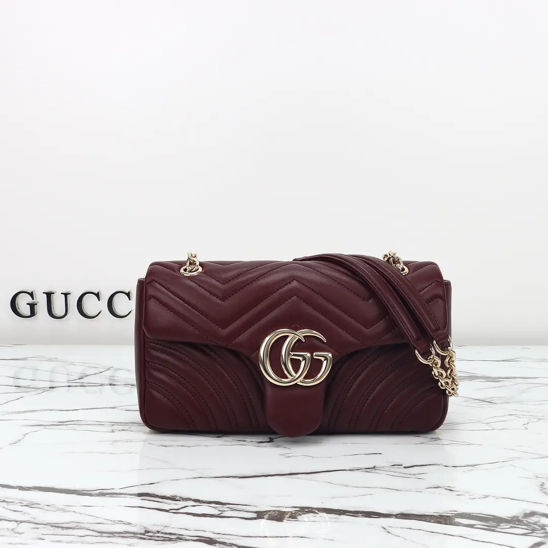 🌟🌟GUCCICounter Quality, Original factory skin, Paragraph837267Angela Red.🎈🎈🎈Dimensions: Kuan26xHigh15xSide Wide7cm. 🎉🎉🎉Out-of-pocket shipment！
