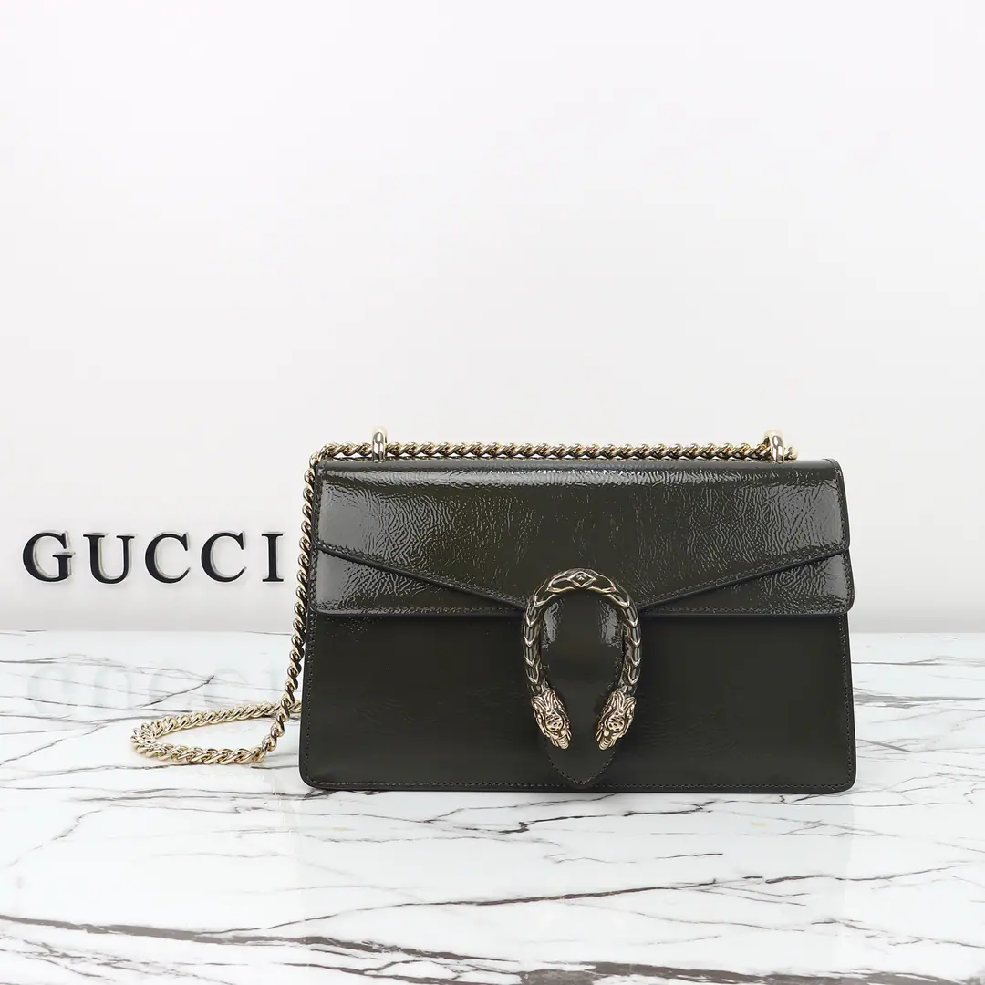 🌟🌟GUCCICounter Quality, Original factory skin, Paragraph795005Forest green paint.🎈🎈🎈Dimensions: Kuan28xHigh16xSide Wide10.5cm. 🎉🎉🎉Out-of-pocket shipment！