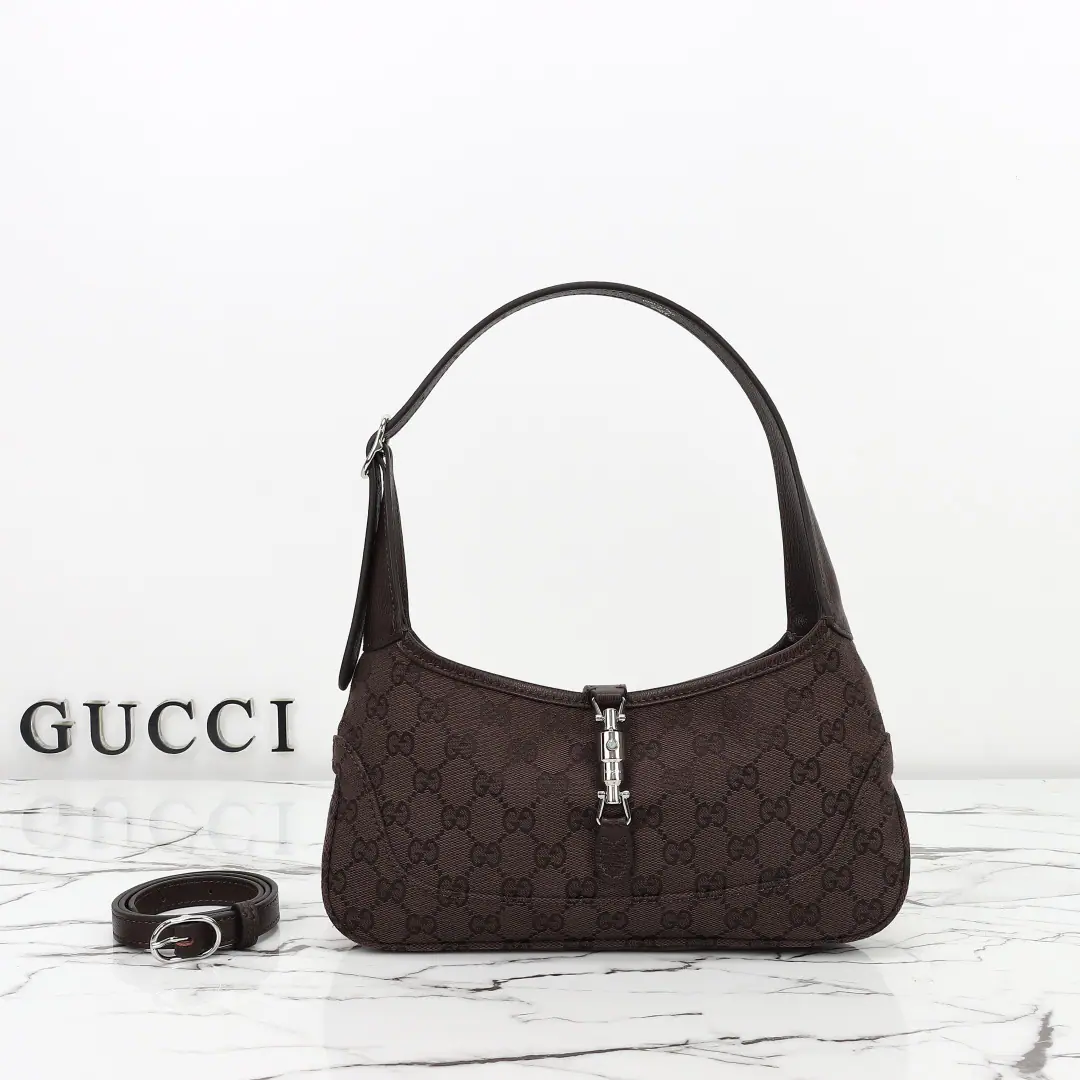 🌟🌟GUCCICounter Quality, Original factory skin, Paragraph863137Dark brown.🎈🎈🎈Dimensions: Kuan27xHigh13xSide Wide3.5cm. 🎉🎉🎉Out-of-pocket shipment！