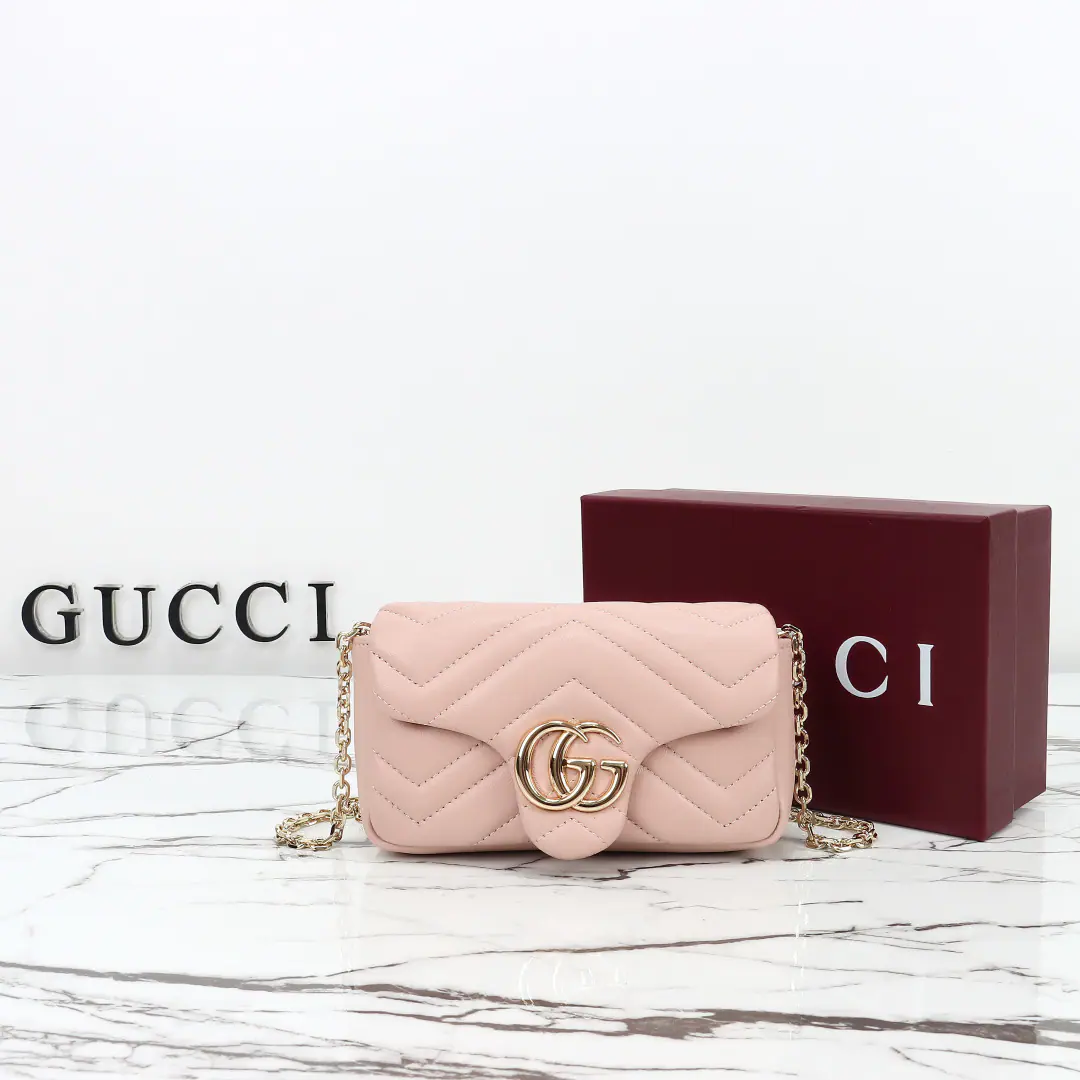 🌟🌟GUCCICounter Quality, Original factory skin, Paragraph841290Almond powder.🎈🎈🎈Dimensions: Kuan16.5xHigh9.5xSide Wide4.5cm. 🎉🎉🎉Out-of-pocket shipment！
