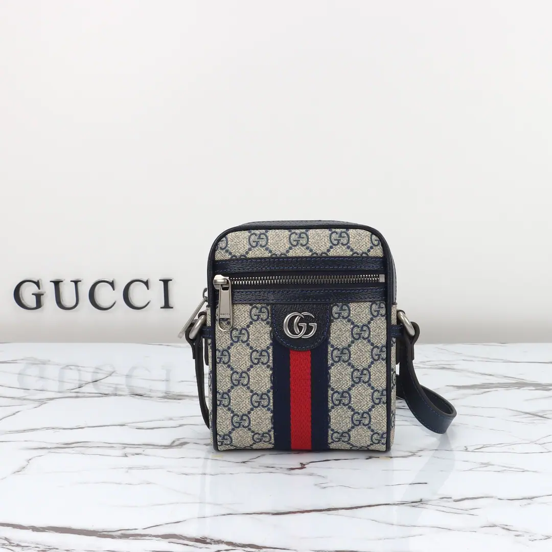 🌟🌟GUCCICounter Quality, Original factory skin, Paragraph598127Blue glue blue skin.🎈🎈🎈Dimensions: Kuan14.5xHigh18xSide Wide8cm. 🎉🎉🎉Out-of-pocket shipment！