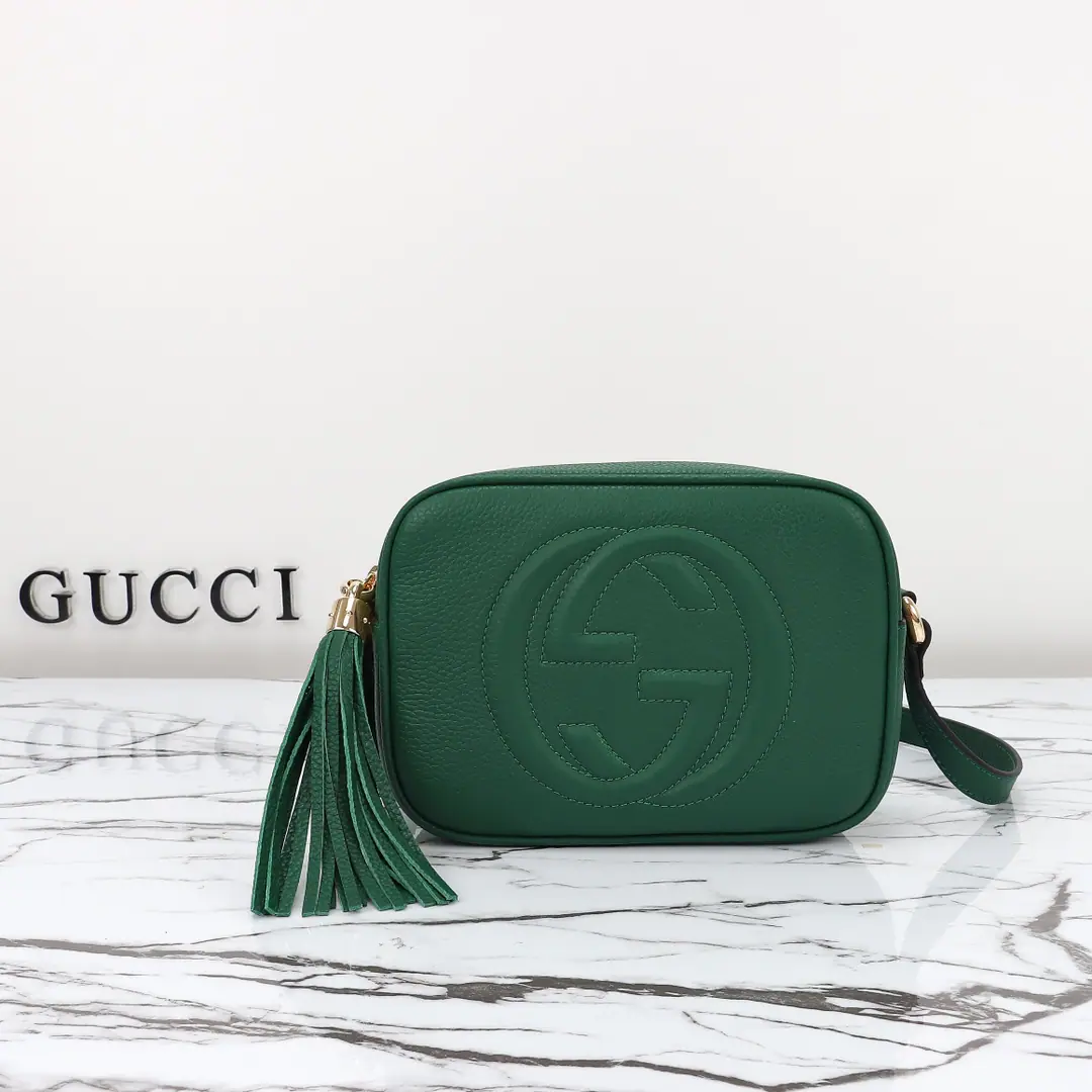 🌟🌟GUCCICounter Quality, Original factory skin, Paragraph308364Green🎈🎈🎈Dimensions: Kuan21xHigh15xSide Wide7cm. 🎉🎉🎉Out-of-pocket shipment！