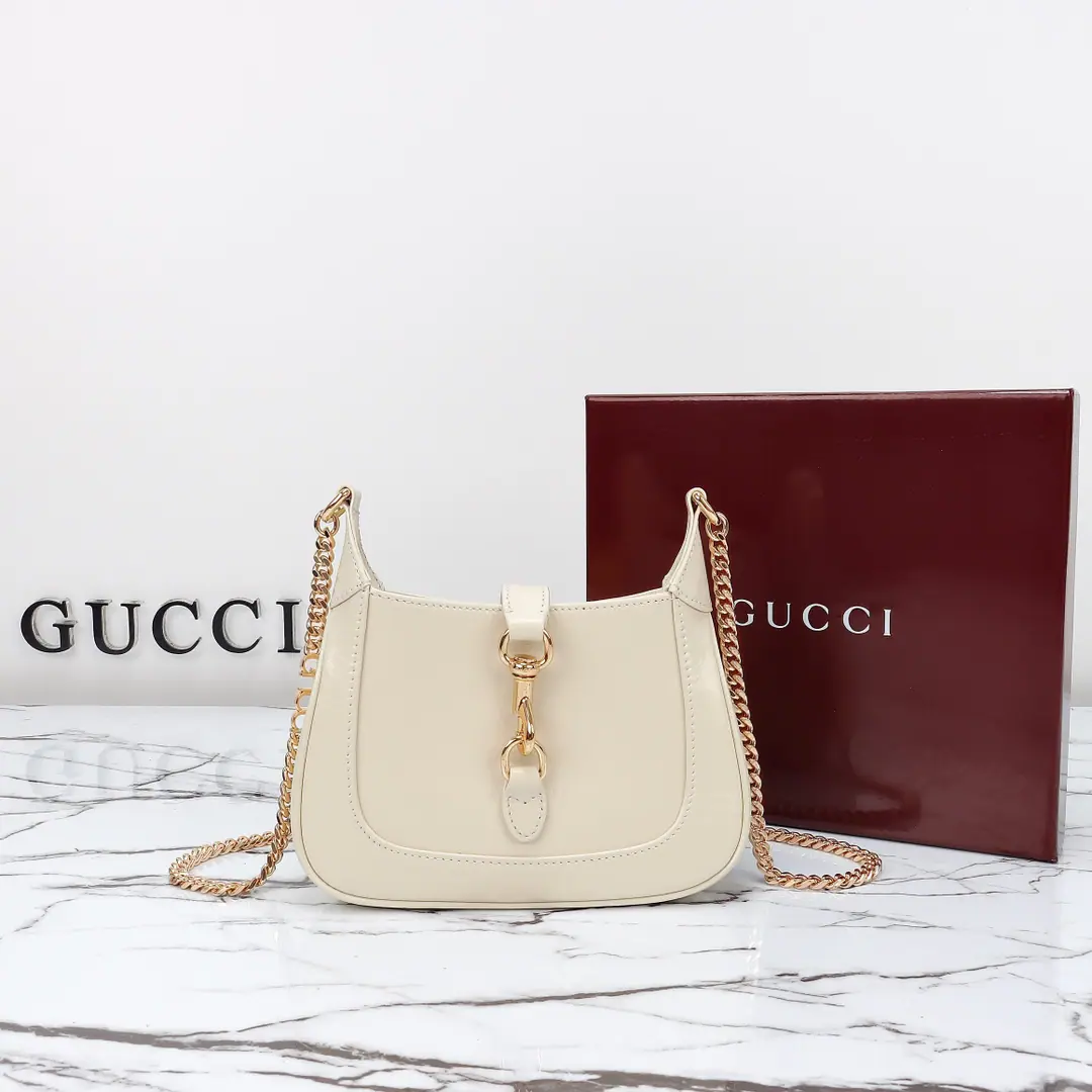 🌟🌟GUCCICounter Quality, Original factory skin, Paragraph782889White skin.🎈🎈🎈Dimensions: Kuan19.5xHigh18xSide Wide3.5. 🎉🎉🎉Out-of-pocket shipment！