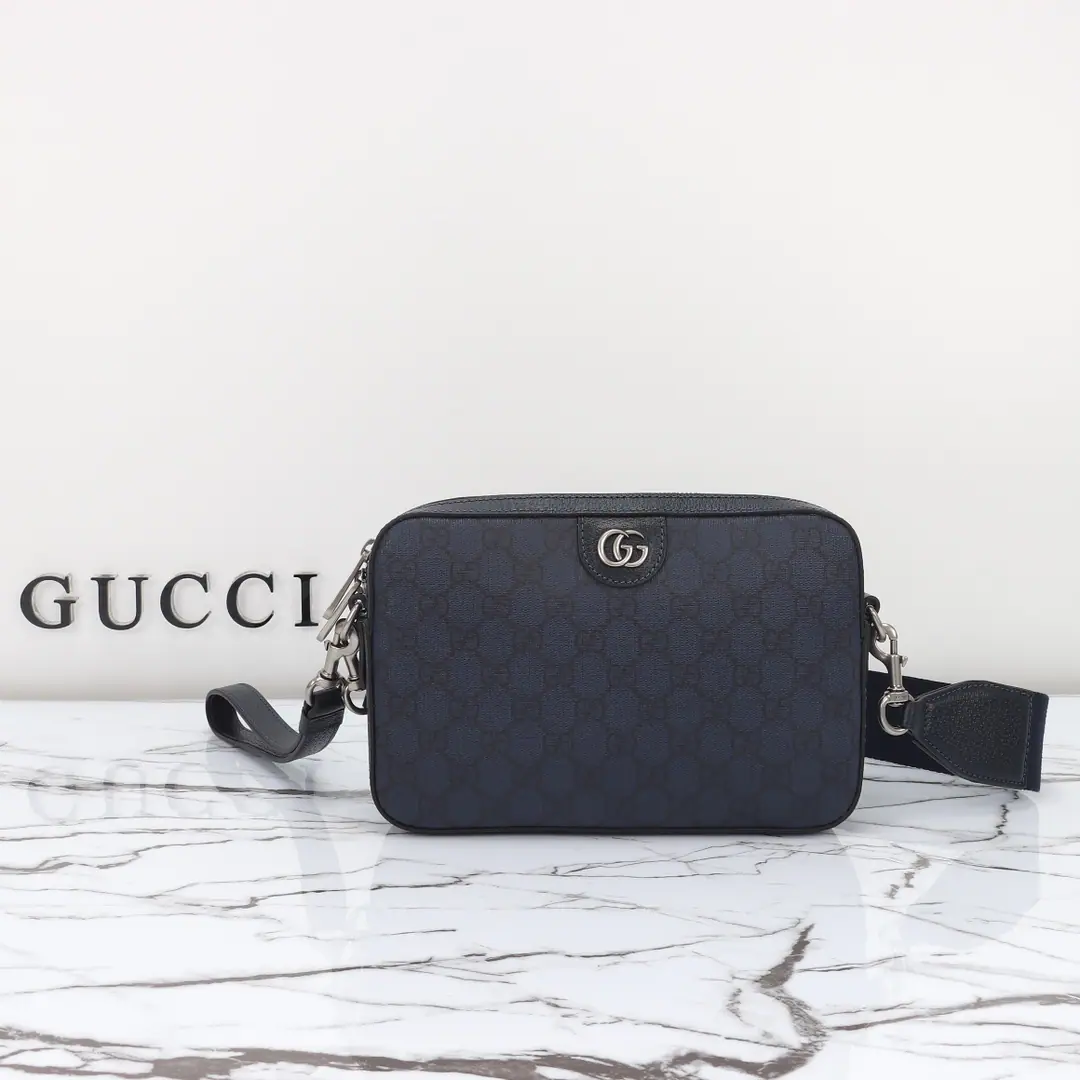🌟🌟GUCCICounter Quality, Original factory skin, Paragraph699439Deep blue glue.🎈🎈🎈Dimensions: Kuan23.5xHigh16xSide Wide4.5cm. 🎉🎉🎉Out-of-pocket shipment！