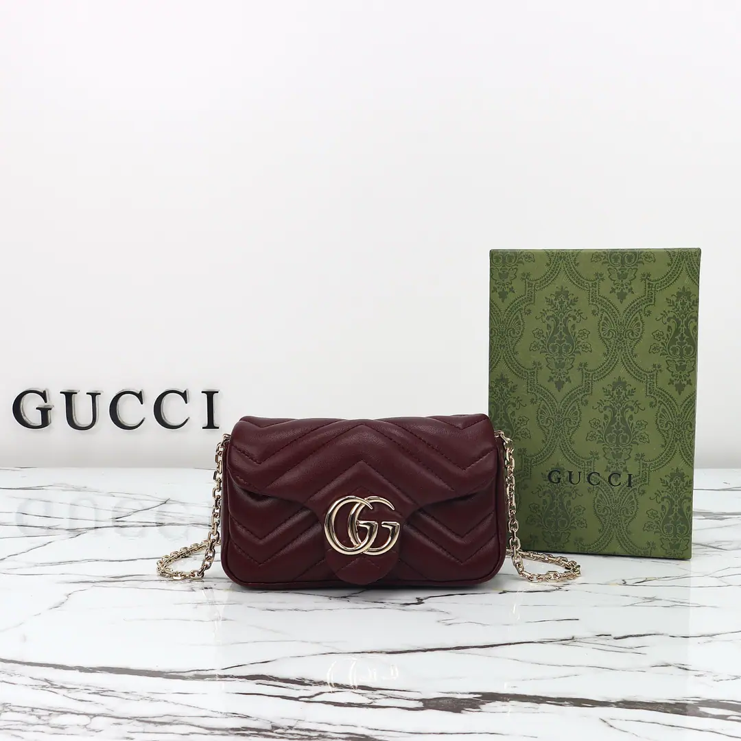🌟🌟GUCCICounter Quality, Original factory skin, Paragraph841290Angela Red.🎈🎈🎈Dimensions: Kuan16.5xHigh9.5xSide Wide4.5cm. 🎉🎉🎉Out-of-pocket shipment！