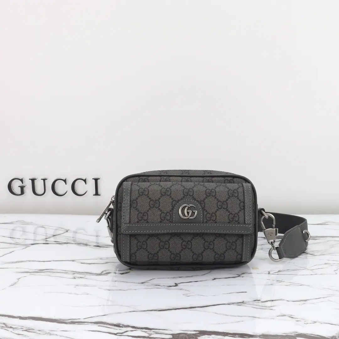 🌟🌟GUCCICounter Quality, Original factory skin, Paragraph746308Grey glue🎈🎈🎈Dimensions: Kuan20xHigh12.5xSide Wide9cm. 🎉🎉🎉Out-of-pocket shipment！