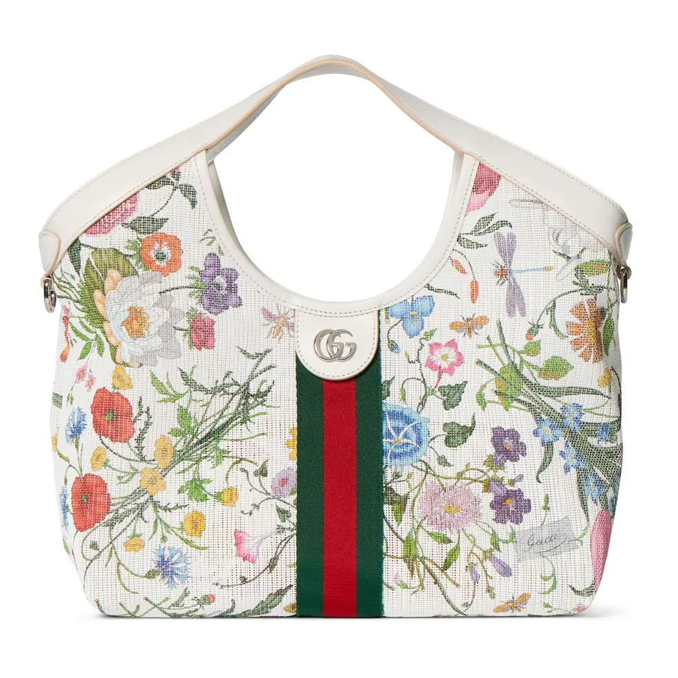 🌟🌟GUCCICounter Quality, Original factory skin, Paragraph860845White flower.🎈🎈🎈Dimensions: Kuan25xHigh20xSide Wide15cm. 🎉🎉🎉Out-of-pocket shipment！