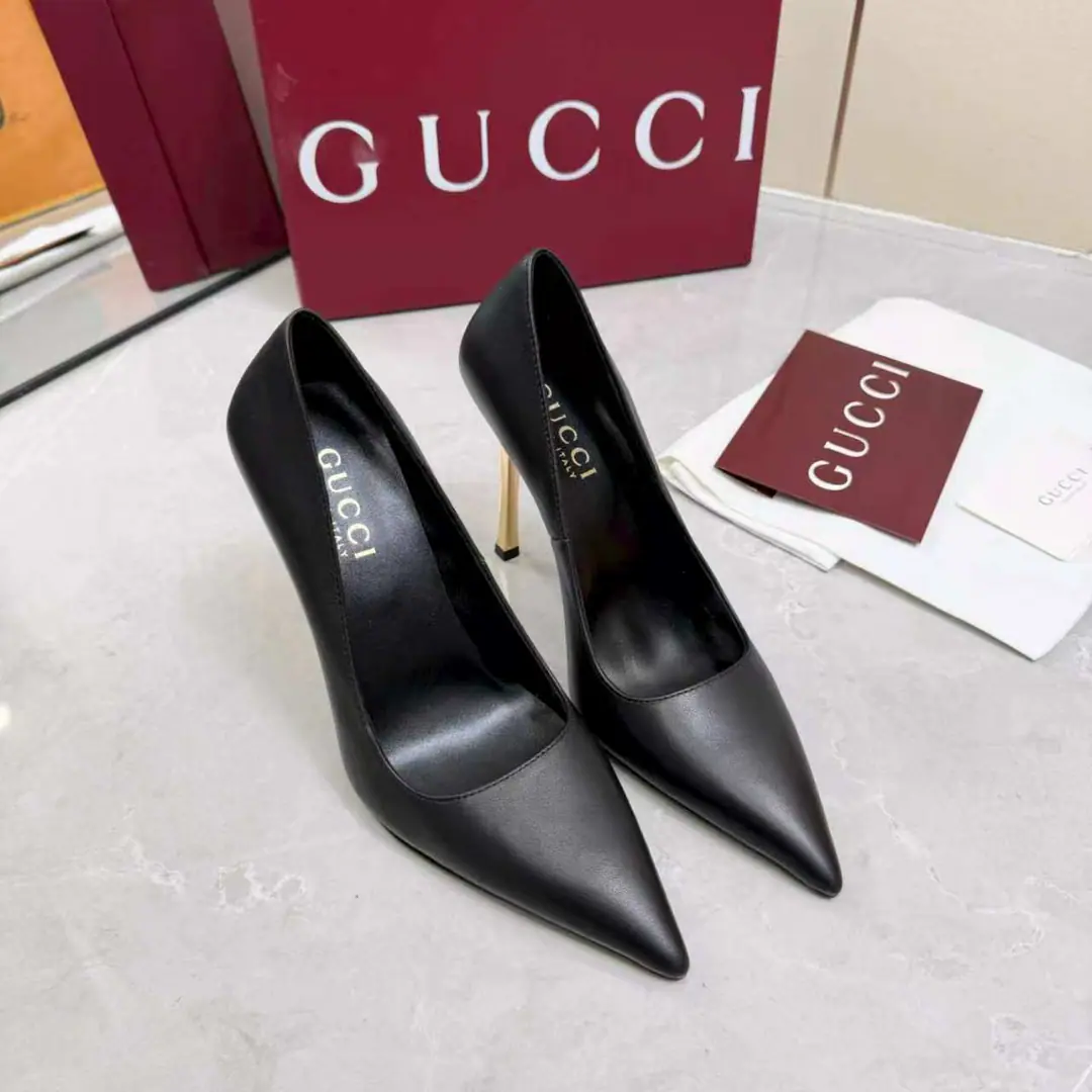 Gucci/Gustz! 26The latest electric-plated heels. Fabulous.: Bullskins./ Brush Uchi. Foot.: Lamb skin. Otsumi!: That's a big one. He's tall.: 5.5cm/8.5cm/11cm Codes: 35-42（41 42No Refund for Speculation）