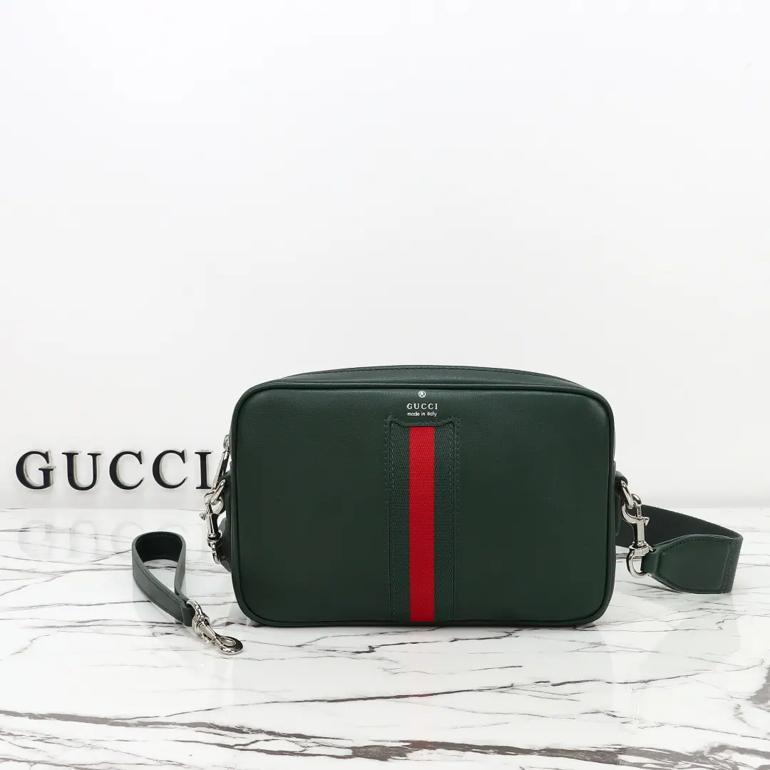 🌟🌟GUCCICounter Quality, Original factory skin, Paragraph866982Dark green.🎈🎈🎈Dimensions: Kuan24xHigh15xSide Wide4cm. 🎉🎉🎉Out-of-pocket shipment！