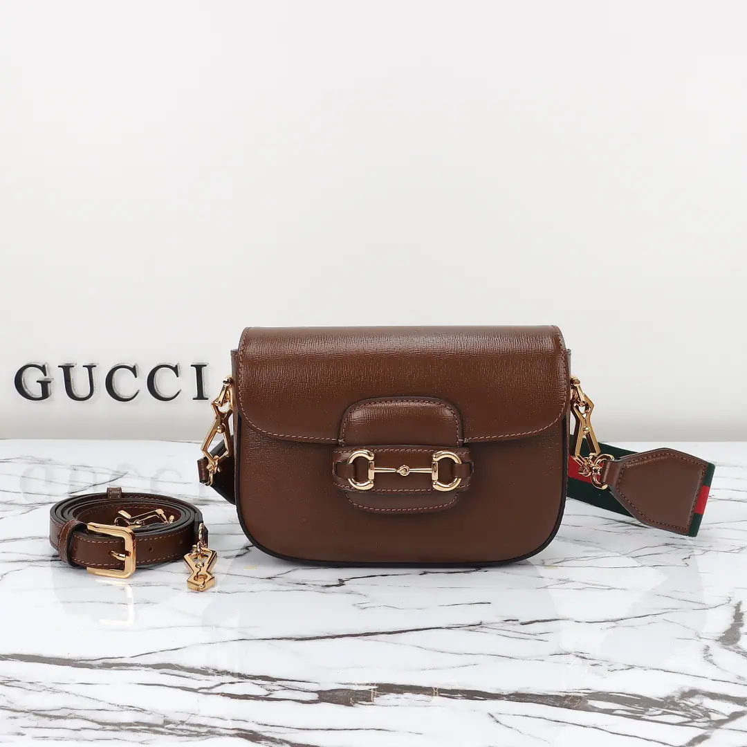 🌟🌟GUCCICounter Quality, Original factory skin, Paragraph658574Brown leather.🎈🎈🎈Dimensions: Kuan20.5xHigh14.5xSide Wide5cm. 🎉🎉🎉Out-of-pocket shipment！