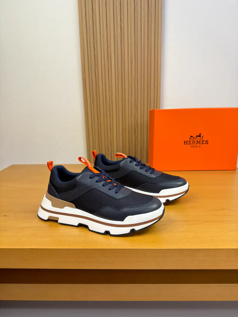 【 HERMES】I'm in love with you, Max. High-end quality Original List·Leisure sports shoes Shoe.: 🔝Skin of a stale calf., The brand of high-sight sails., Shoe tongue..Back up..BrandlogoWeaving Uchi.: Water-tied cow skin. Otsumi!: It's so light.TPUBubbles·Rubber. Double-coloured base Super-high-quality control.·- I'm doing a little work.: Highlight(High-end·- How expensive.·Slot) Size: 39-44（38, 45, Make a reservation.)·H0118