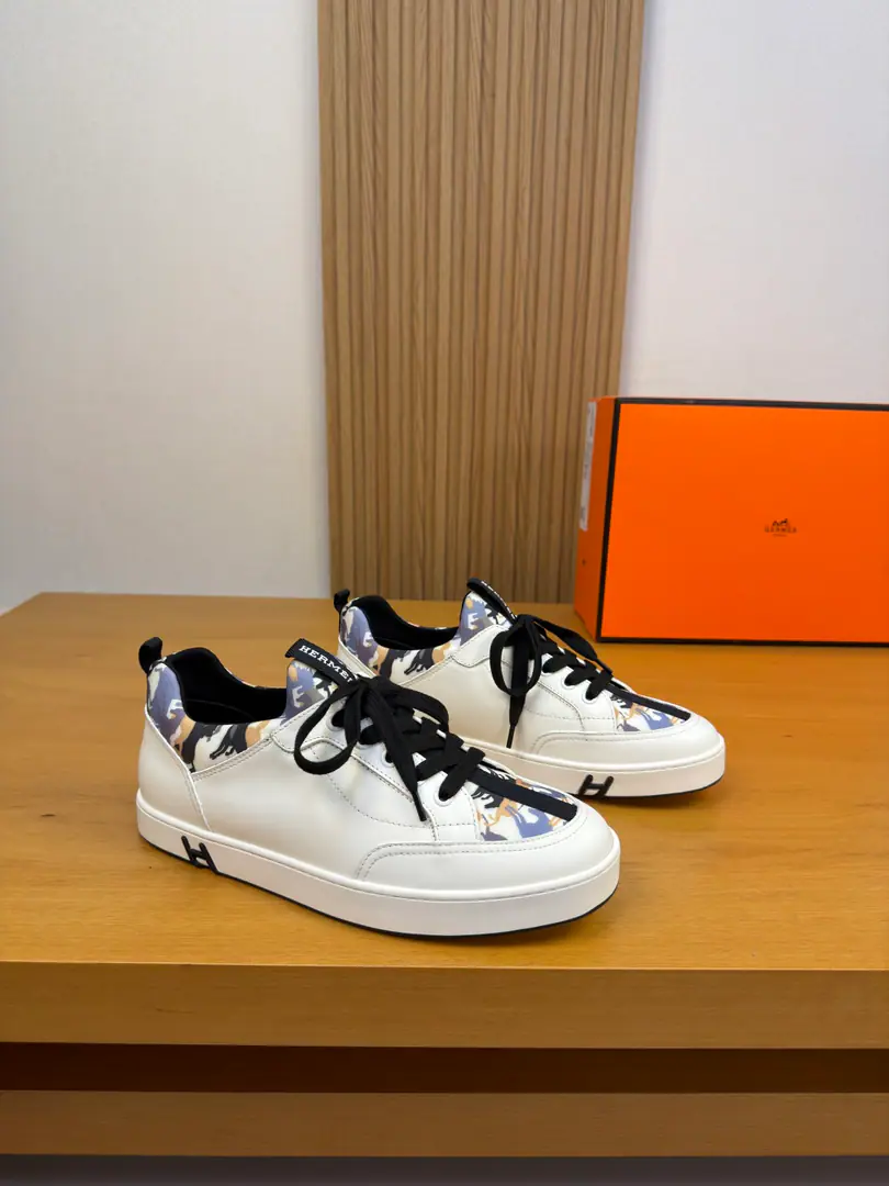 【 HERMES】I'm in love with you, Max. High-end quality Original List·Leisure sports shoes Shoe.: 🔝Napa Skin., Branded tom-toms., Shoe tongue..BrandlogoWeaving Uchi.: Water-tied cow skin. Otsumi!: Ultra Light OriginalTPR.Rubber·Double-coloured base Super-high-quality control.·- I'm doing a little work.: Highlight(High-end·- How expensive.·Slot) Size: 38-44（45, Make a reservation.)·H0116