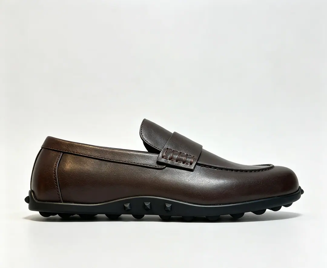 HermesAutumn LeFoo shoes.｜Top Quality｜Original Custom Skin｜In the cow's skin. Size: 39-48（45.46.47.48Do it.）
