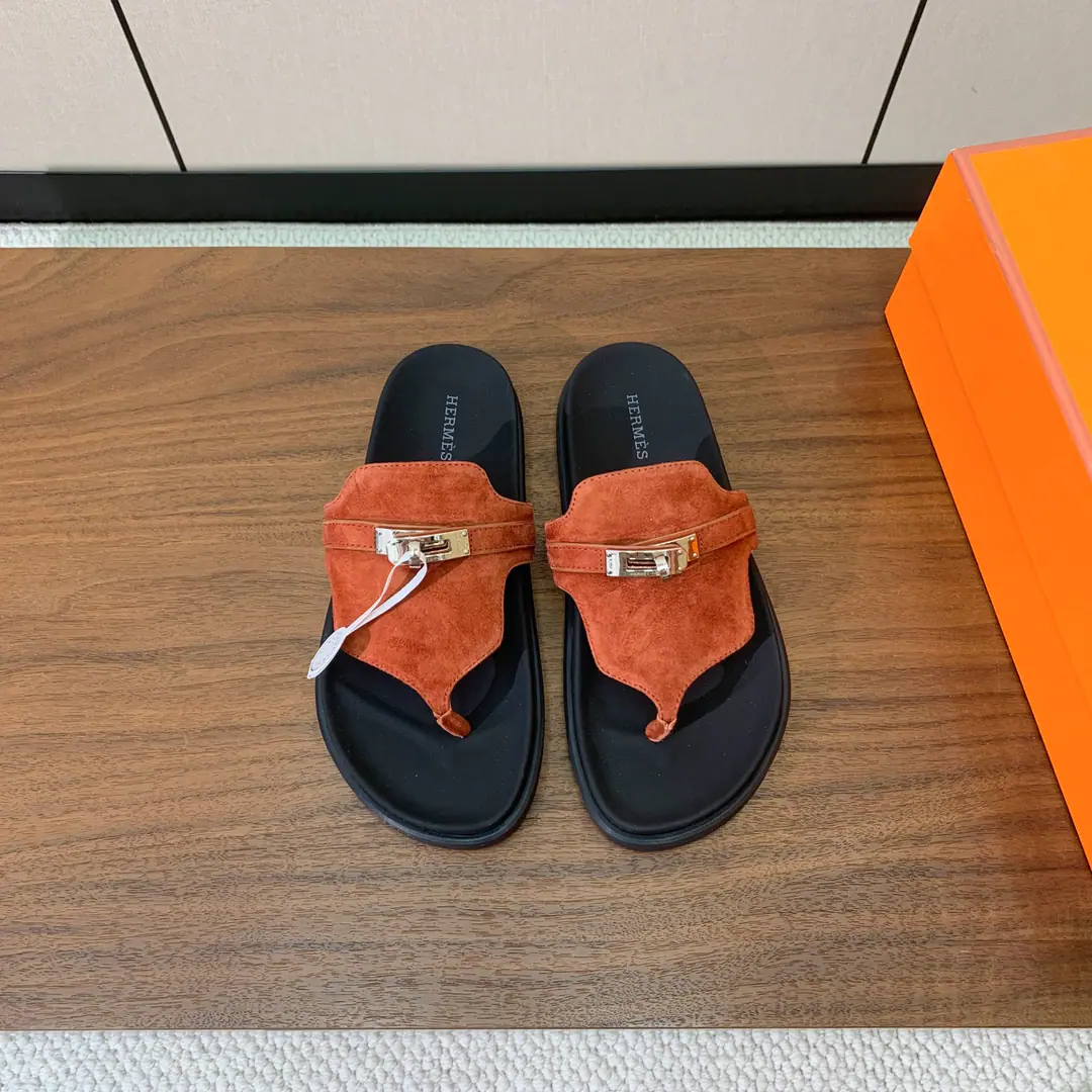 【Herm*s】Couples' Trails. The upper foot is so comfortable.！It's thick and cute.！Shoe-faced cow skin., Goki!. Shade it.TPUSlipboard Base（Part Colour Men Customise） Codes: Women35-41（40, 41Custom） Men40-46（45, 46Custom） Batch: （Men➕10）